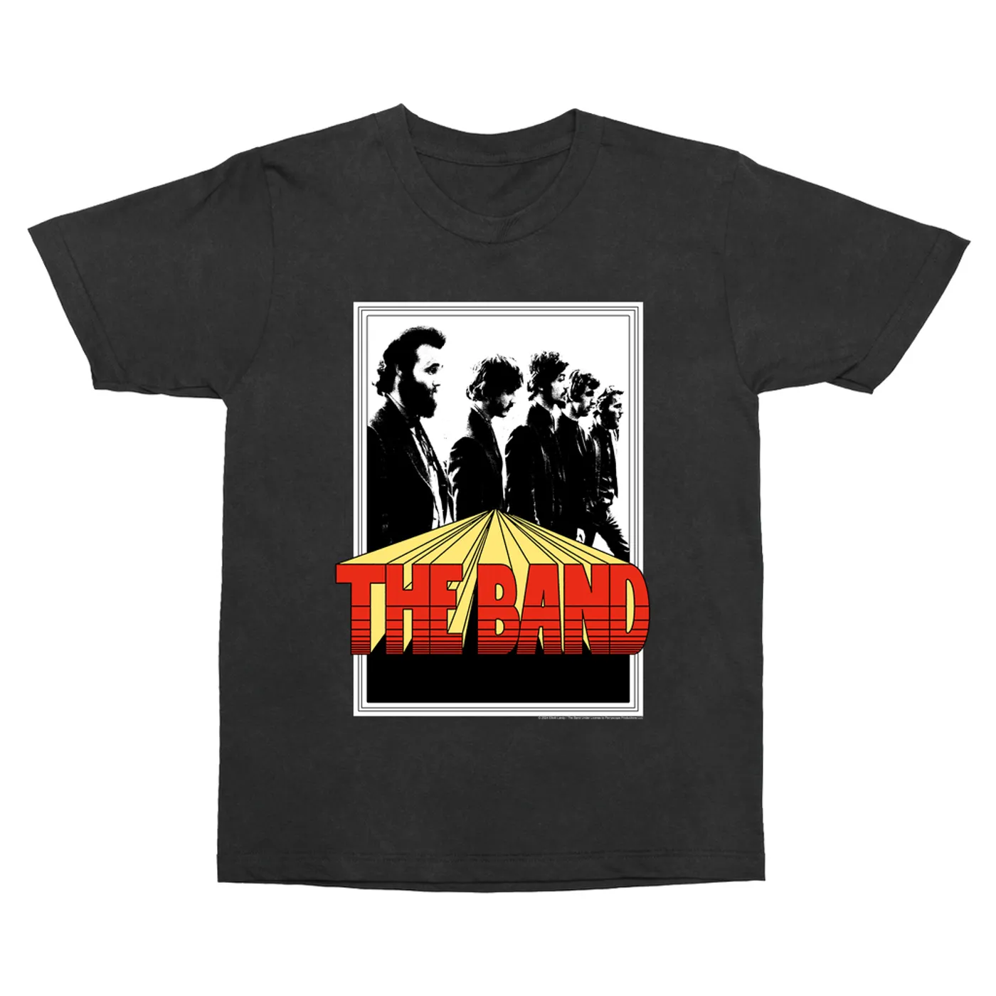 The Band T-Shirt | Pop Up Zoom Logo Design The Band Vintage Shirt