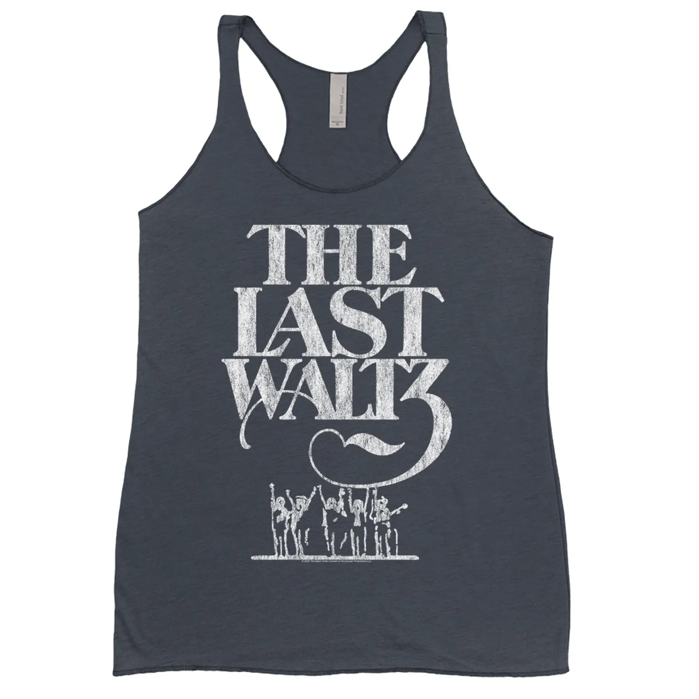 The Band Ladies' Tank Top | The Last Waltz Concert Logo Distressed The Band Shirt