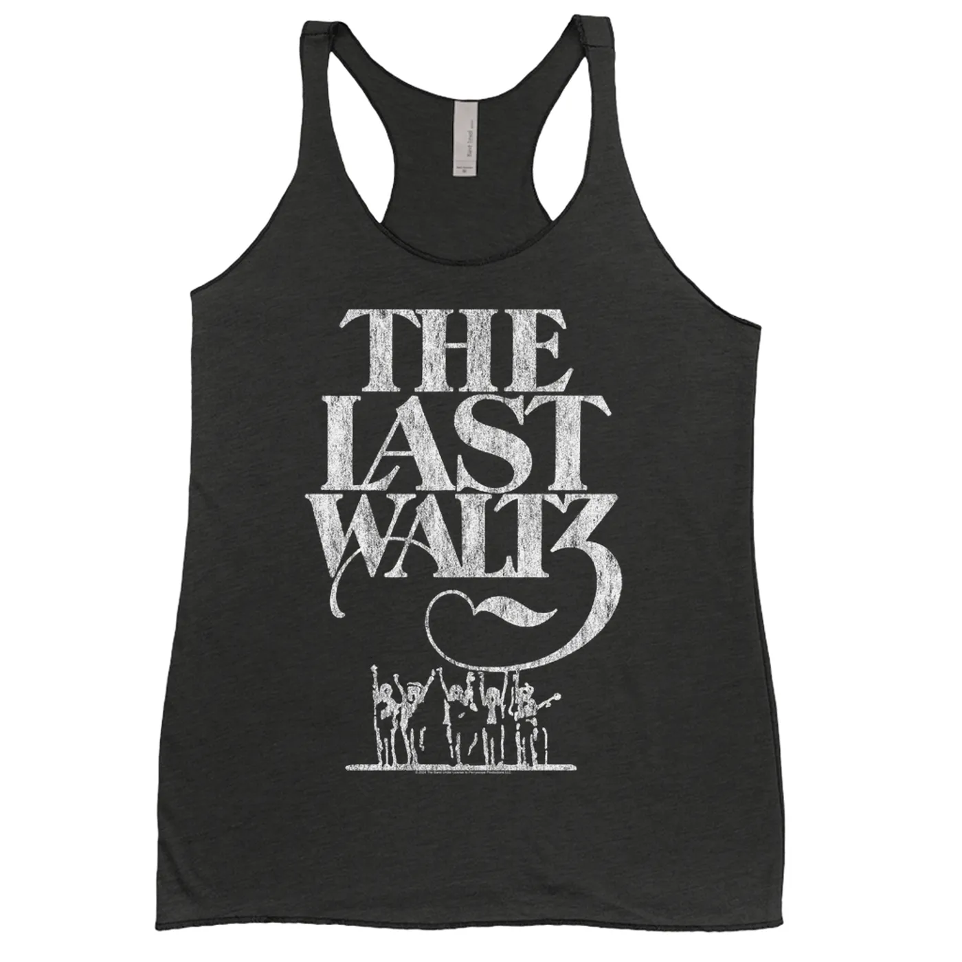 The Band Ladies' Tank Top | The Last Waltz Concert Logo Distressed The Band Shirt