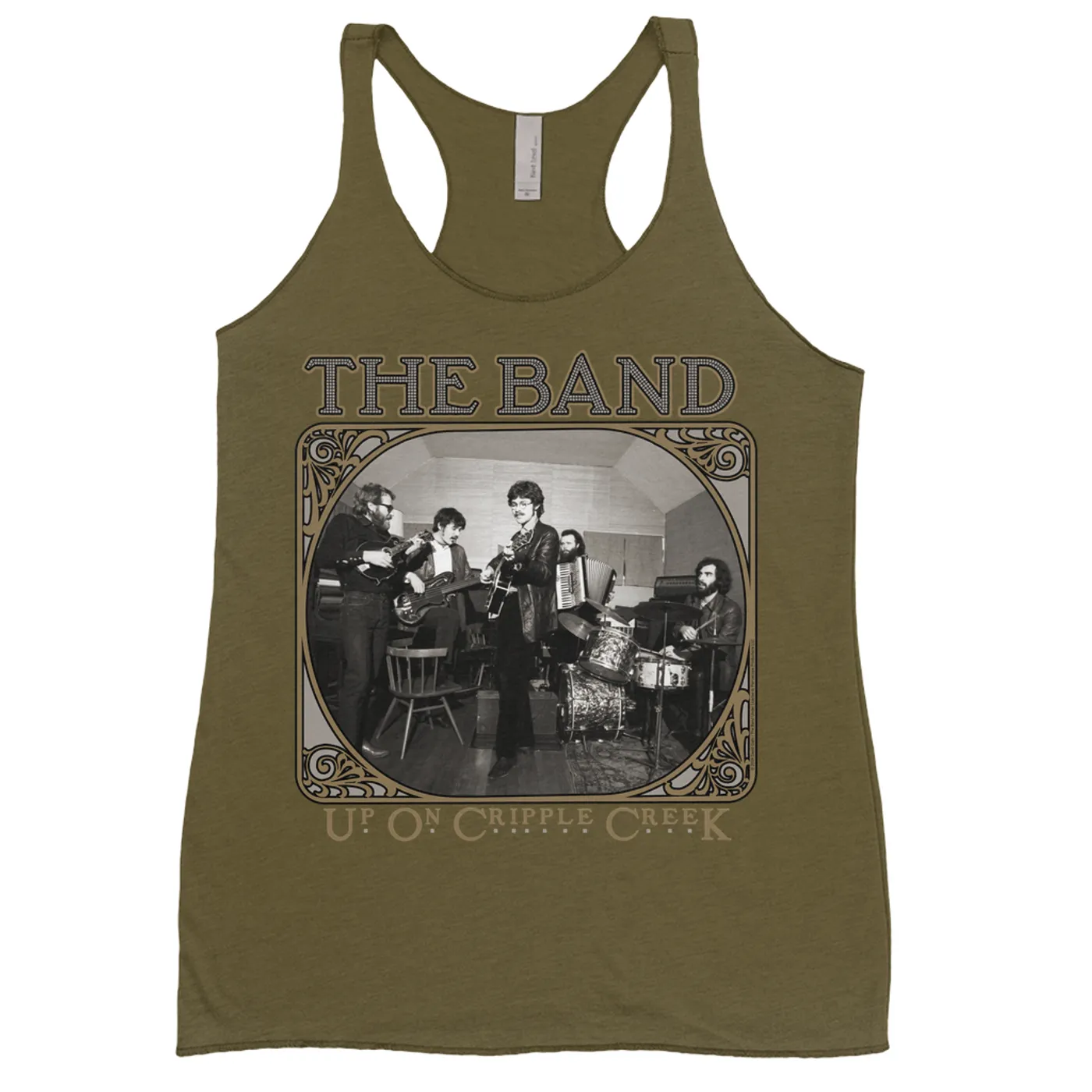 The Band Ladies' Tank Top | Vintage Up On Cripple Creek Design The Band Shirt