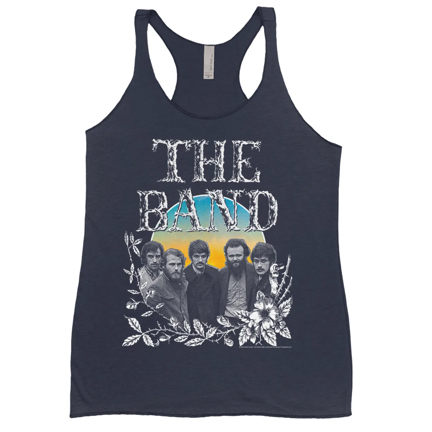 The Band Ladies' Tank Top | Islands Album Inspired Buske Leaves Design The Band Shirt