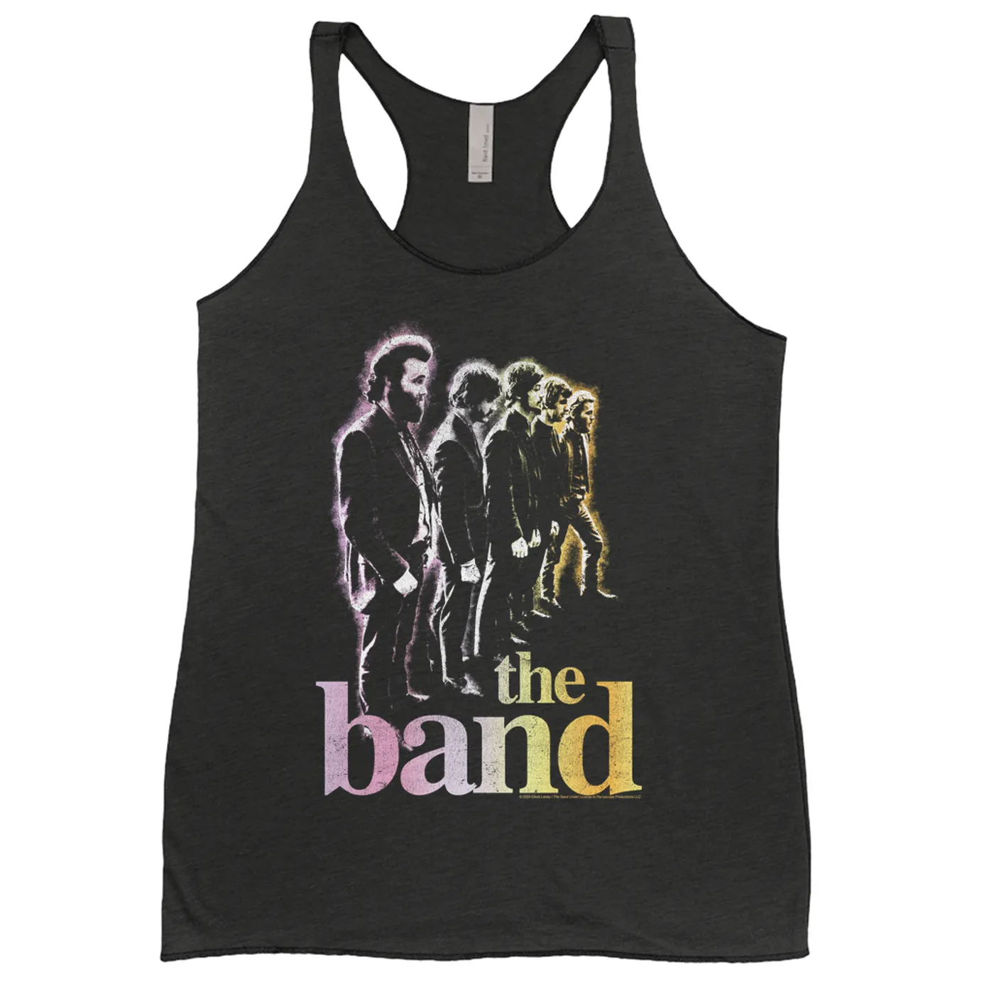 The Band Ladies' Tank Top | All Lined Up Colorful Ombre Distressed (Merchbar Exclusive) The Band Shirt