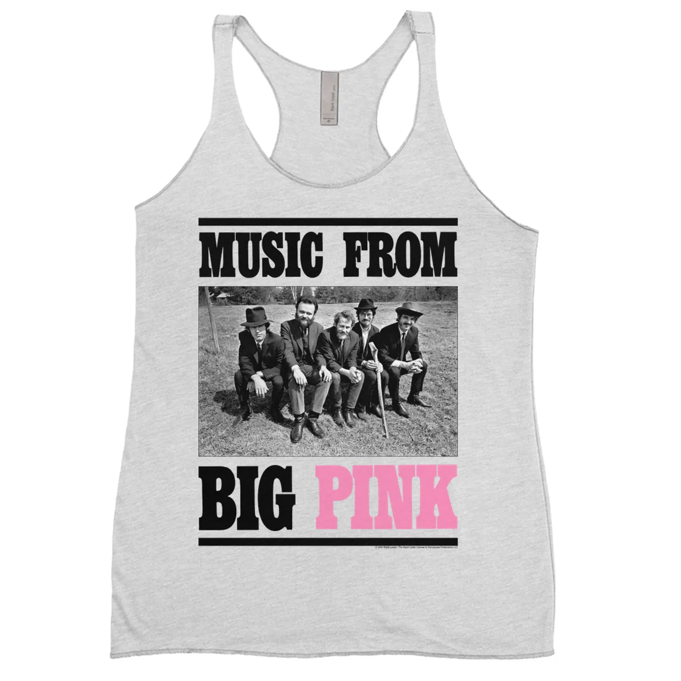 The Band Ladies' Tank Top | Music From Big Pink The Band Shirt
