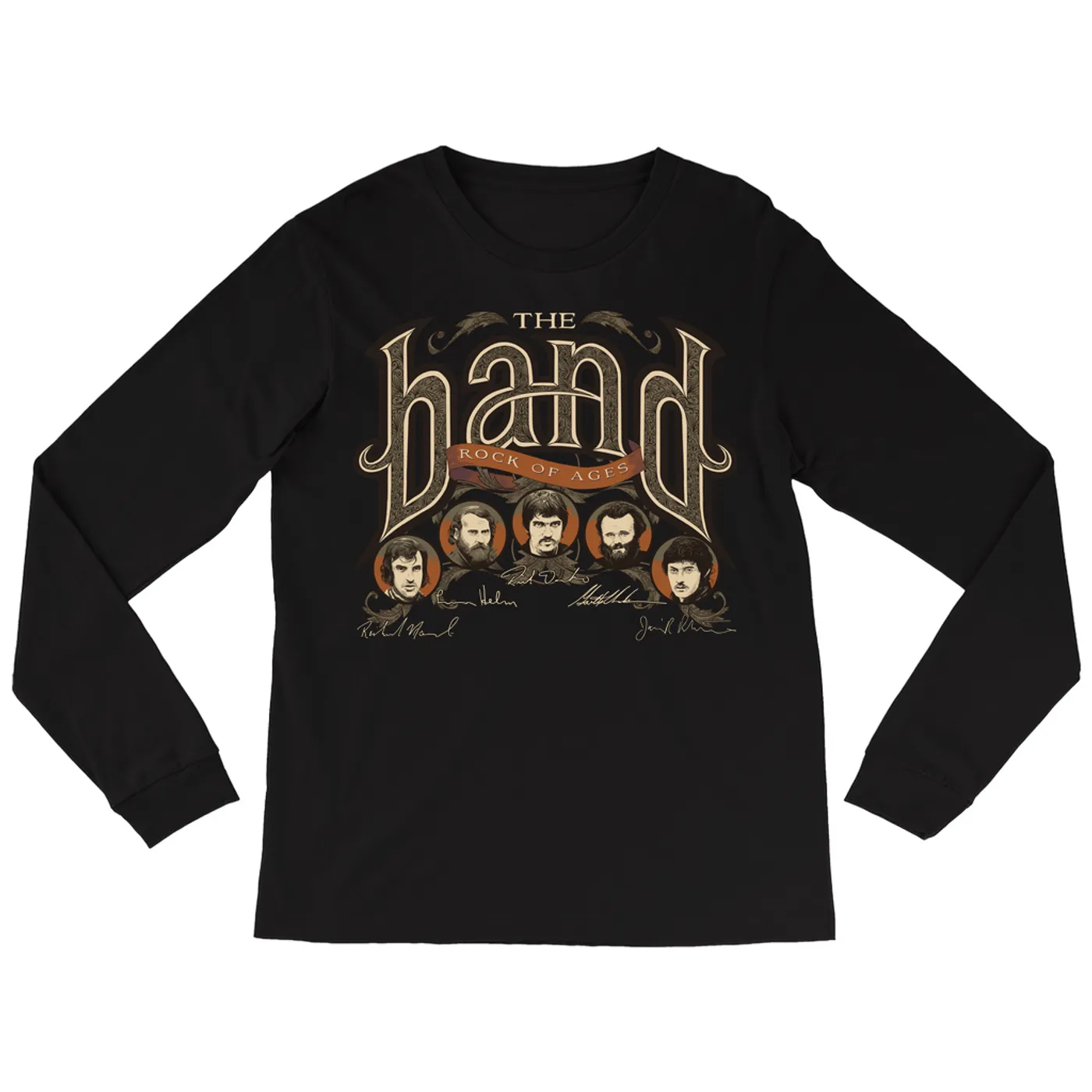 The Band Long Sleeve Shirt | Rock of Ages The Band Shirt