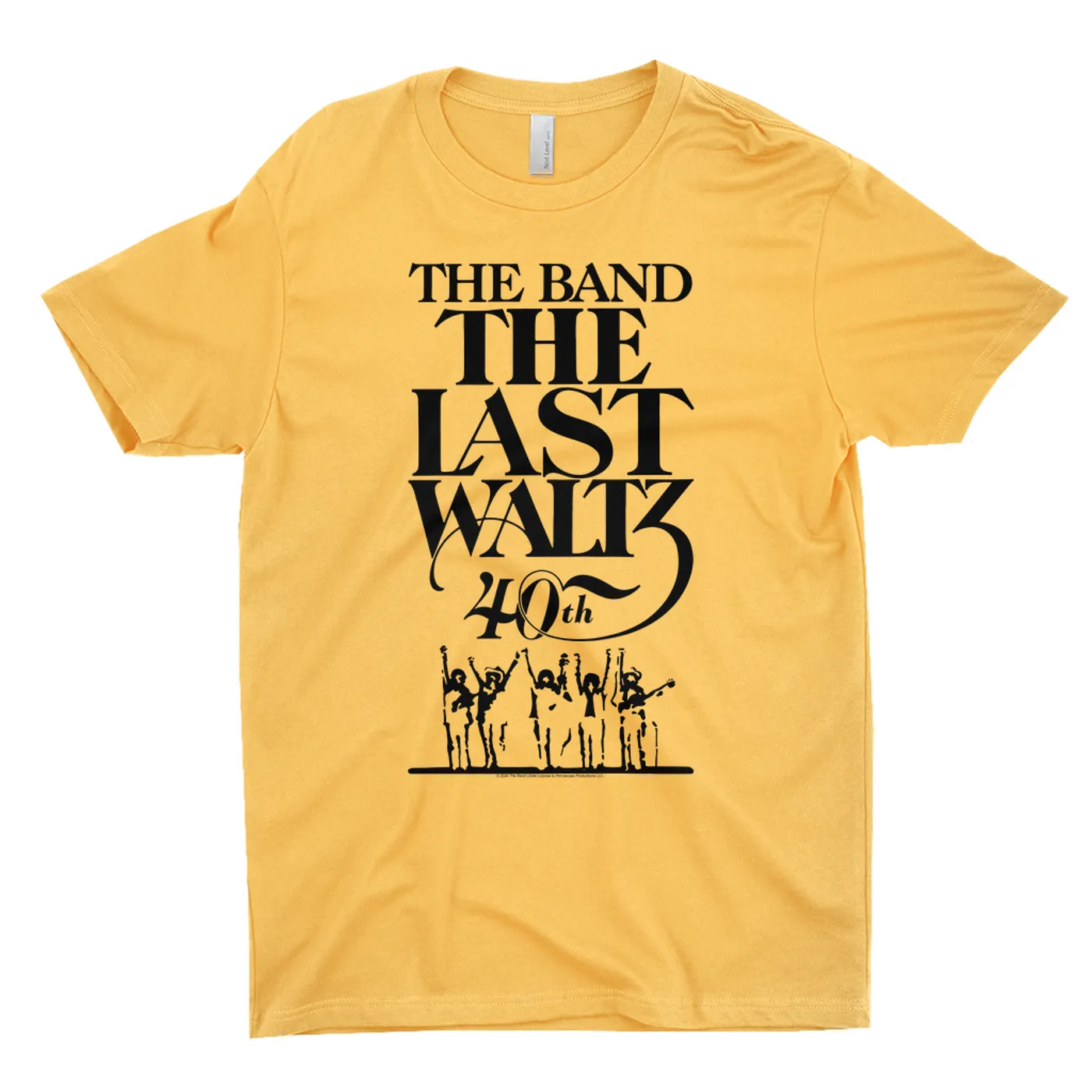 The Band T-Shirt | The Last Waltz Concert Logo 40th Anniversary The Band Light Shirt
