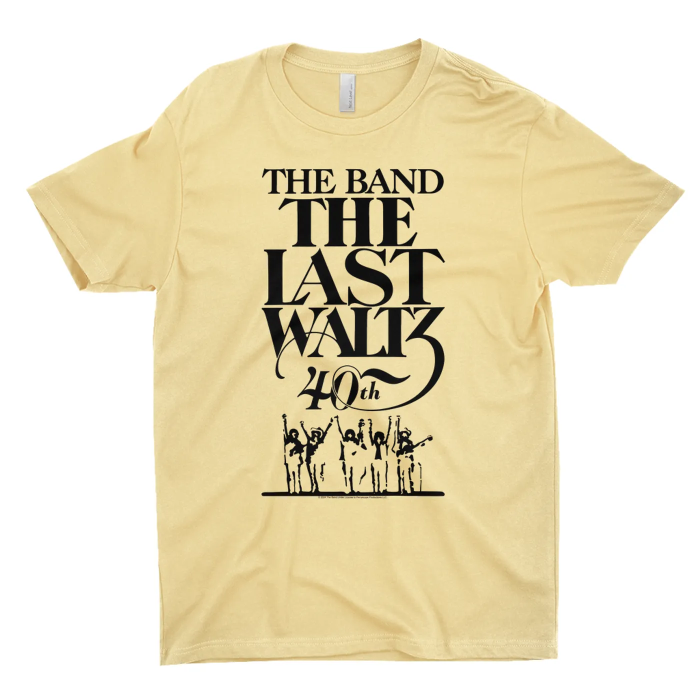 The Band T-Shirt | The Last Waltz Concert Logo 40th Anniversary The Band Light Shirt