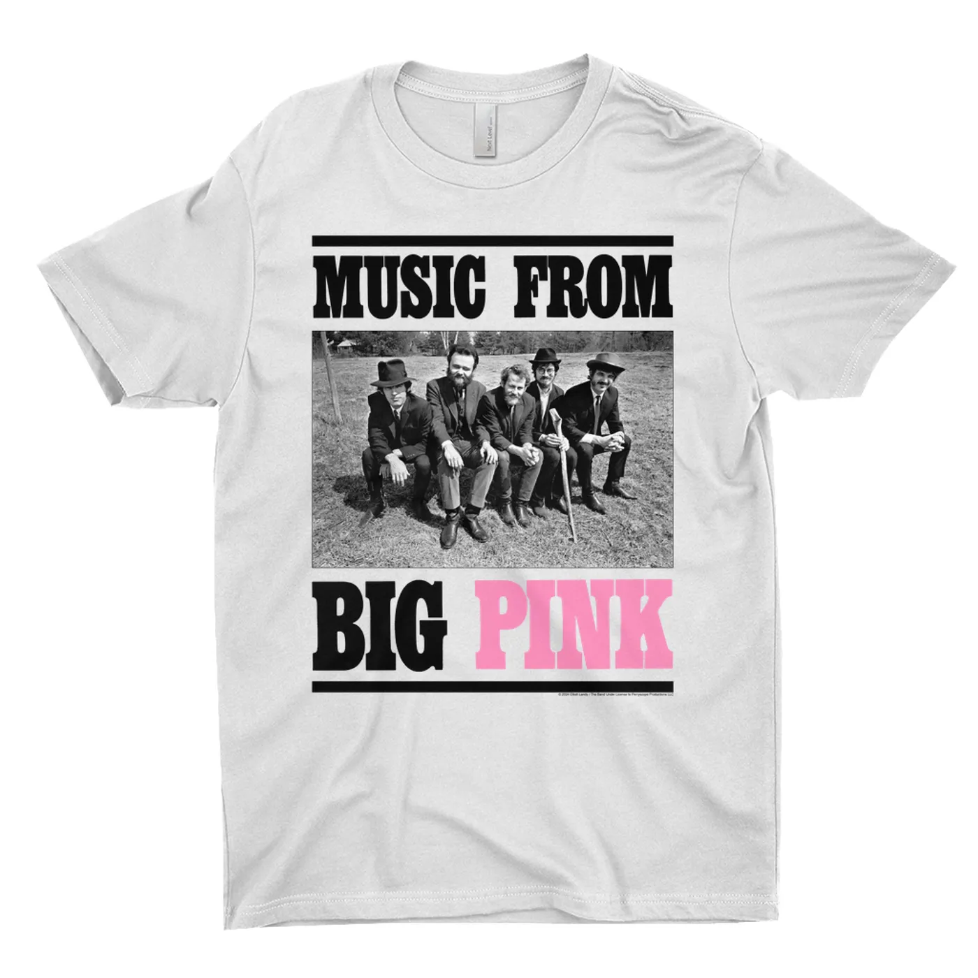 The Band T-Shirt | Music From Big Pink The Band Light Shirt