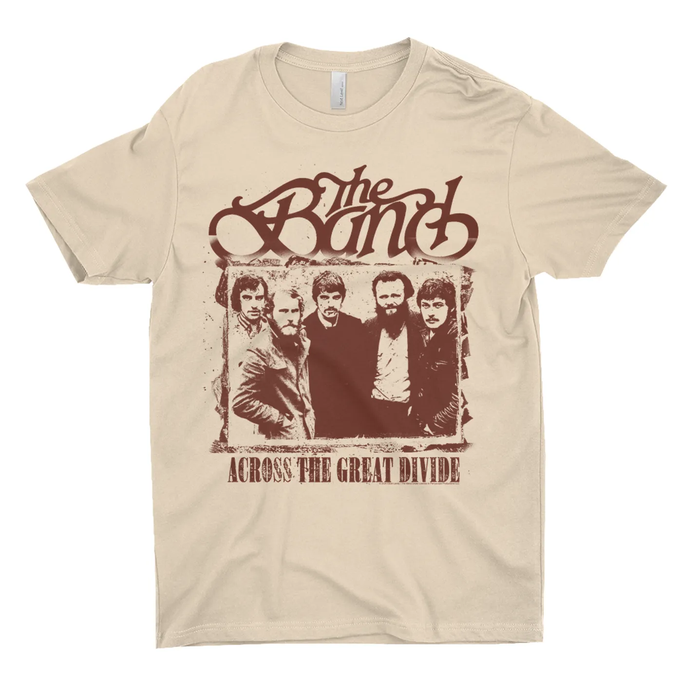 The Band T-Shirt | Across The Great Divide Distressed The Band Light Shirt