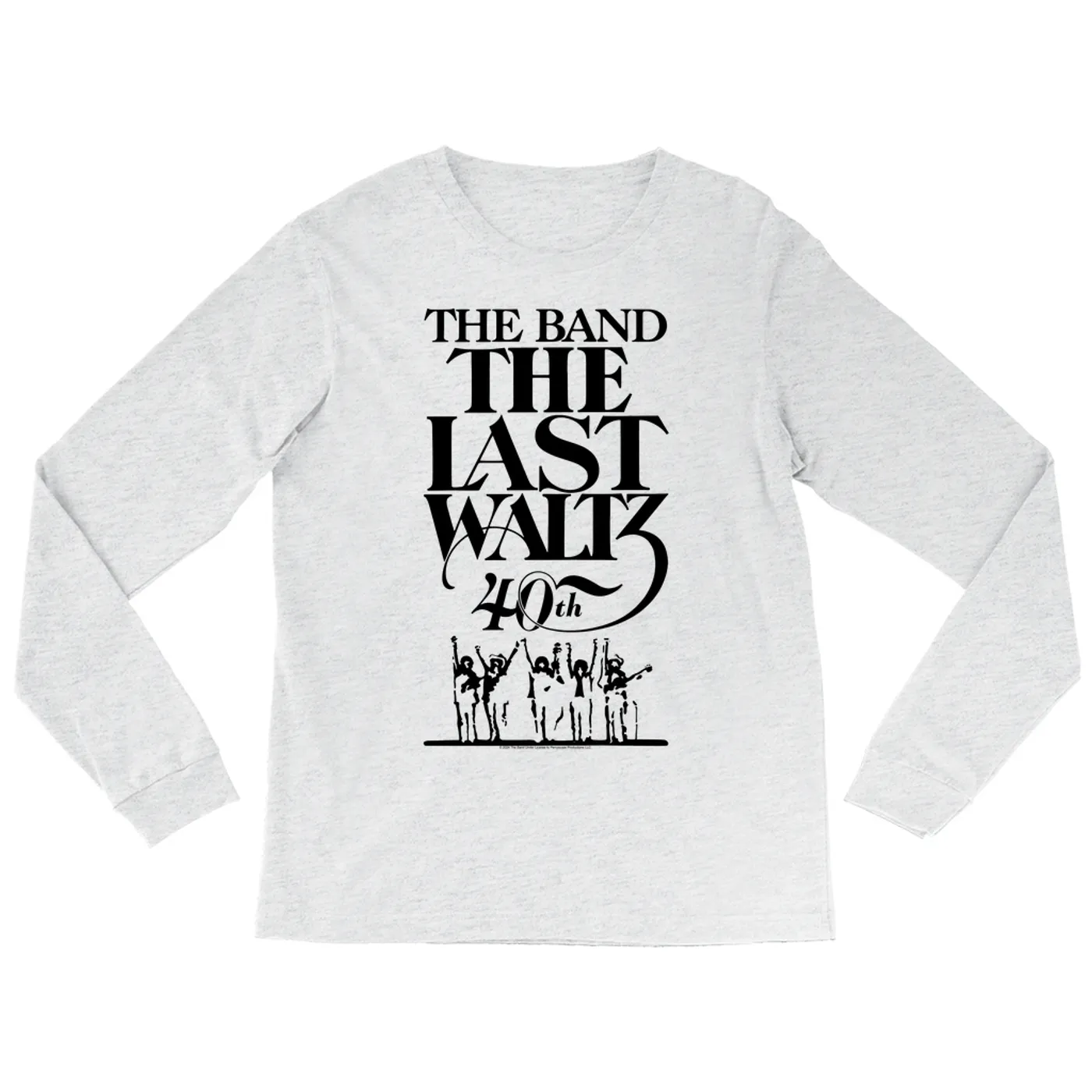 The Band Long Sleeve Shirt | The Last Waltz Concert Logo 40th Anniversary The Band Shirt