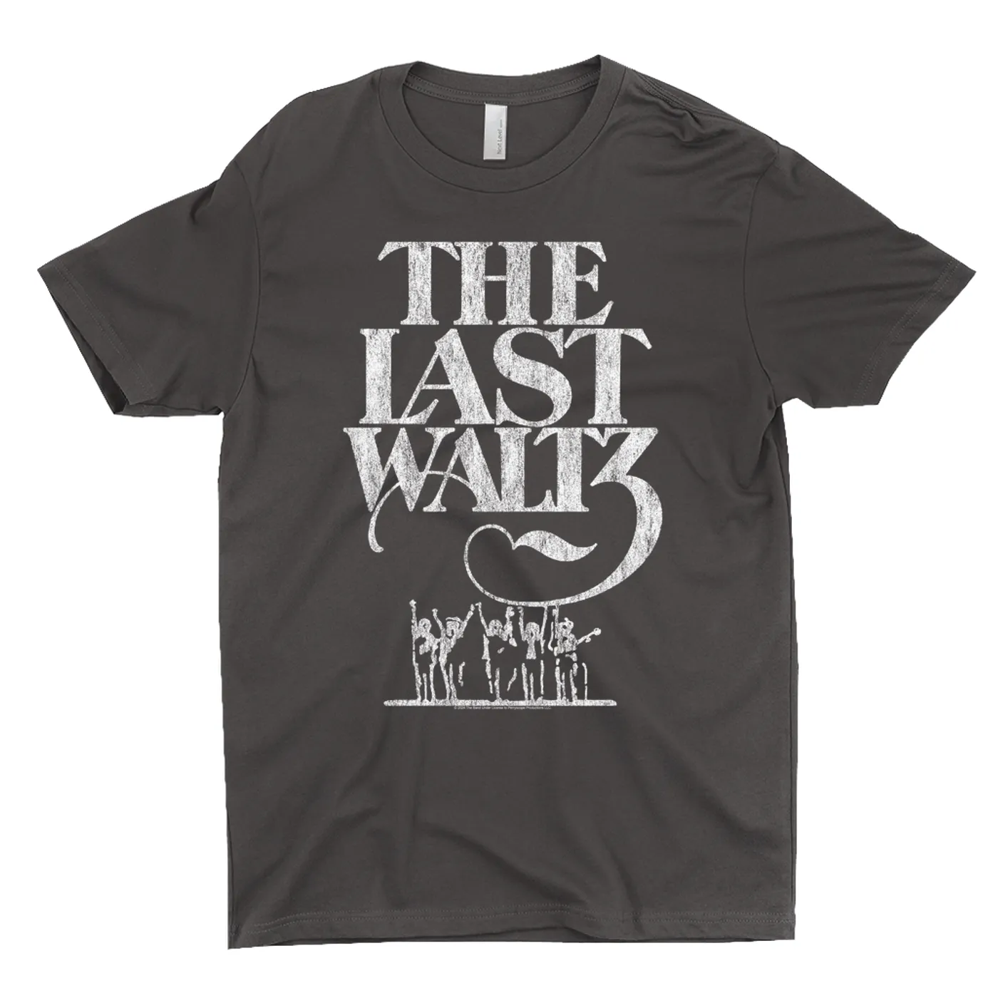 The Band T-Shirt | The Last Waltz Concert Logo Distressed The Band Dark Shirt