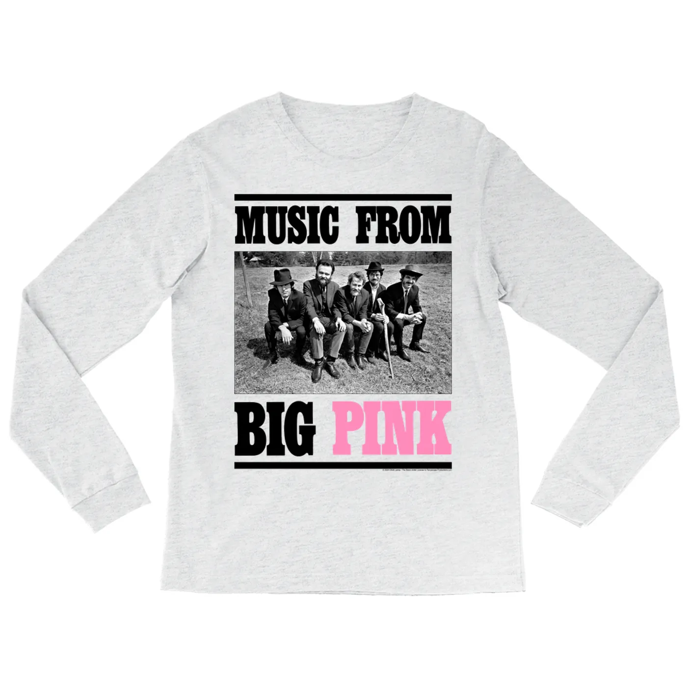 The Band Long Sleeve Shirt | Music From Big Pink The Band Shirt
