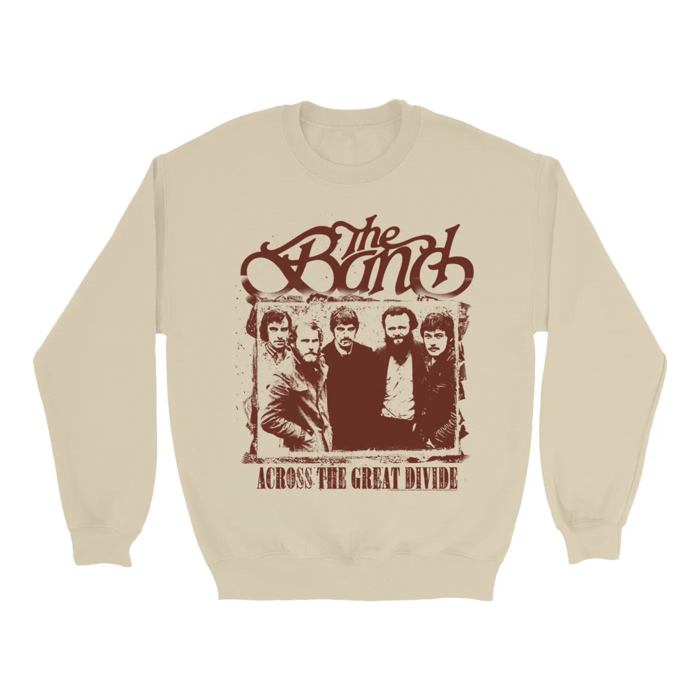 The Band Sweatshirt | Across The Great Divide Distressed The Band Sweatshirt
