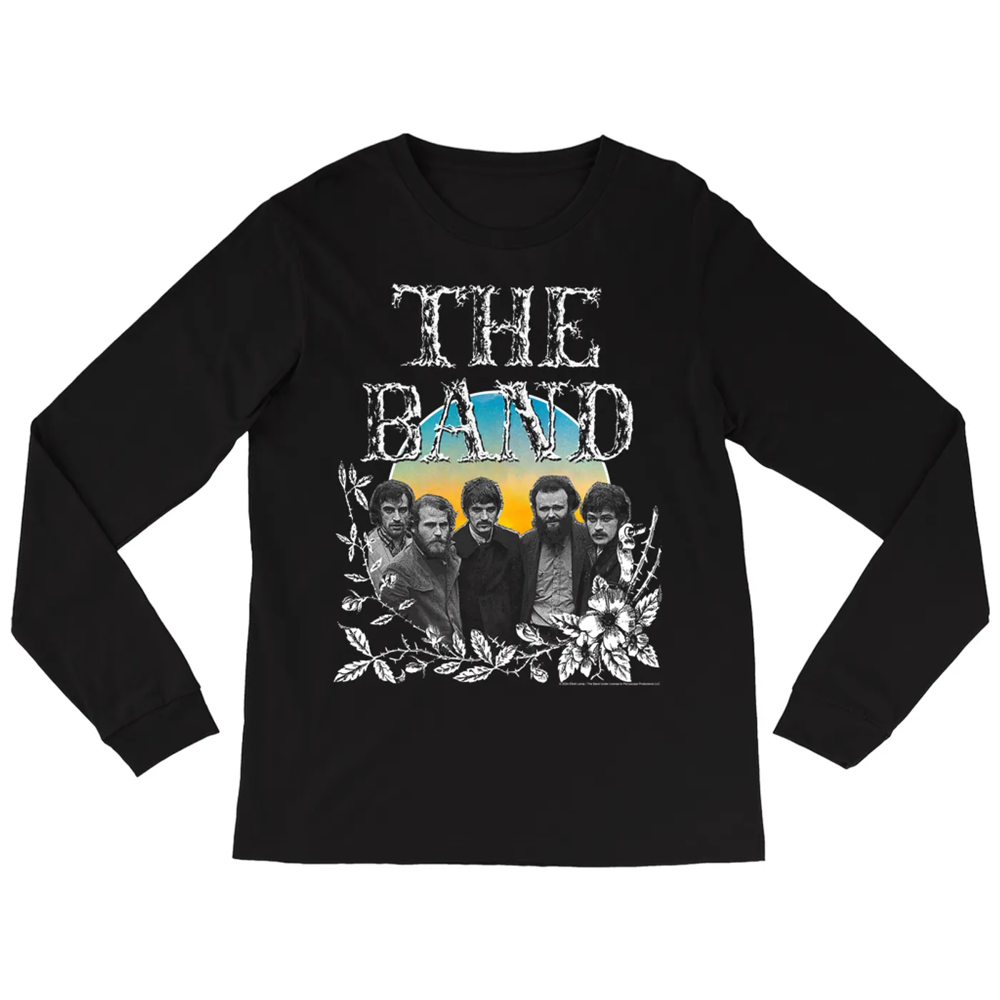 The Band Long Sleeve Shirt | Islands Album Inspired Buske Leaves Design The Band Shirt