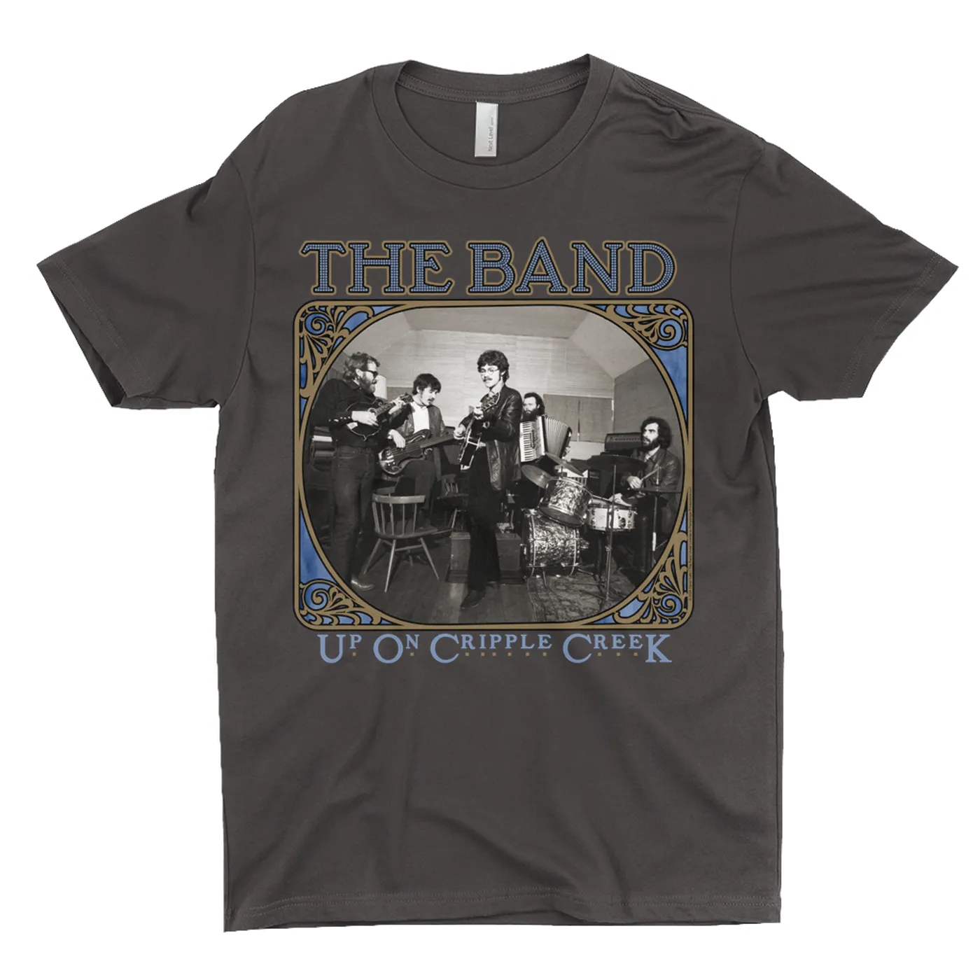 The Band T-Shirt | Up On Cripple Creek Vintage Design The Band Dark Shirt