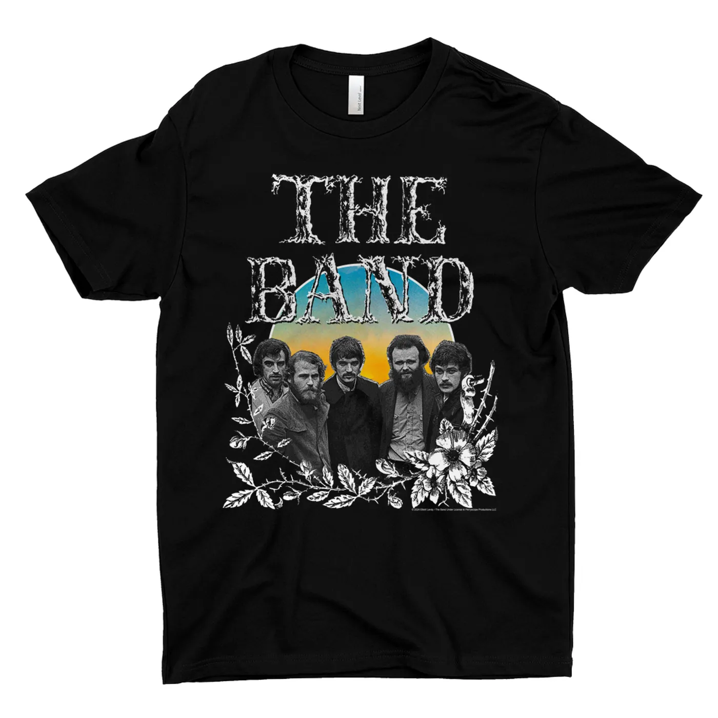 The Band T-Shirt | Islands Album Inspired Buske Leaves Design The Band Dark Shirt