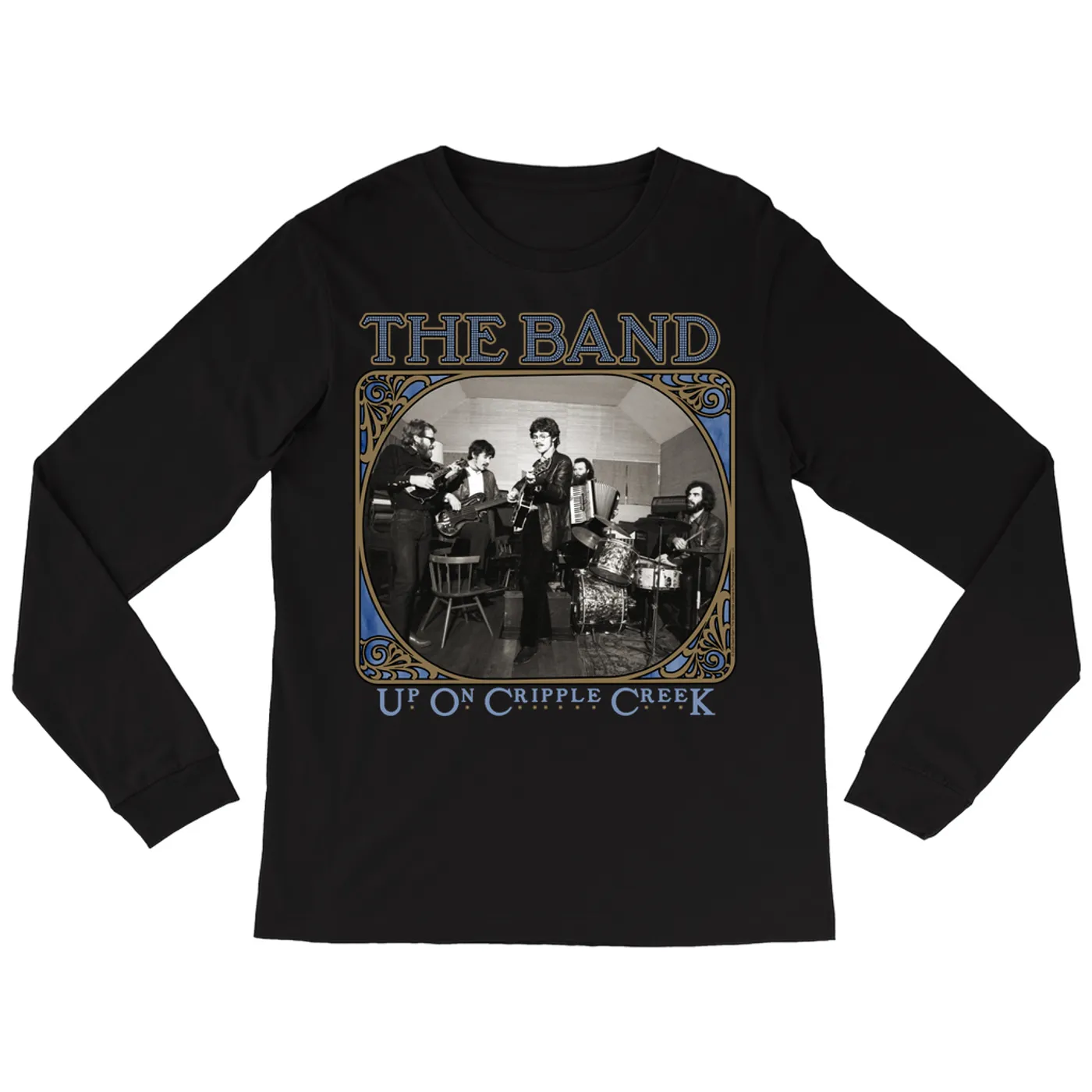 The Band Long Sleeve Shirt | Up On Cripple Creek Vintage Design The Band Shirt