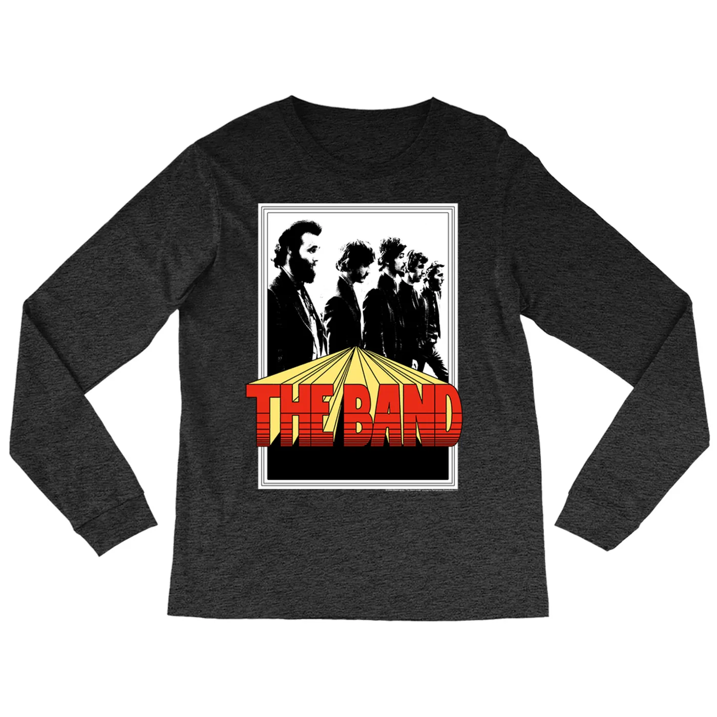 The Band Long Sleeve Shirt | Pop Up Zoom Logo Design The Band Shirt