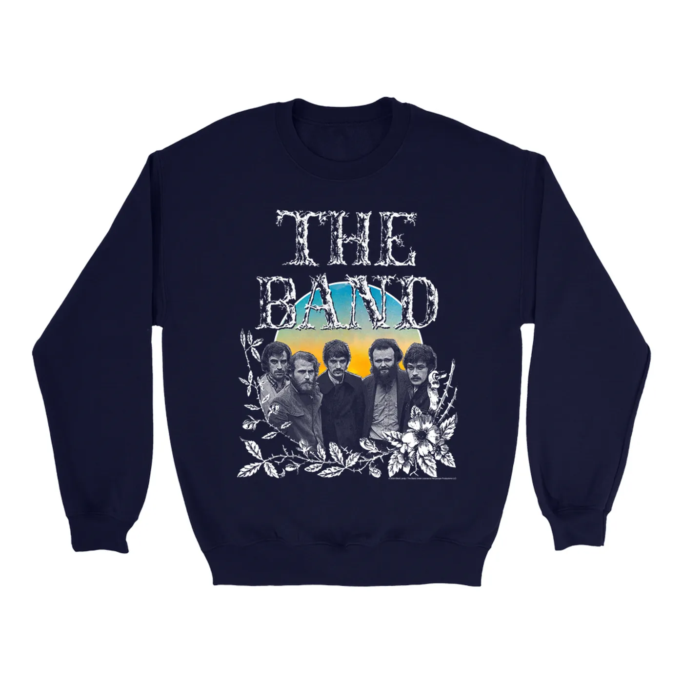 The Band Sweatshirt | Islands Album Inspired Buske Leaves Design The Band Sweatshirt