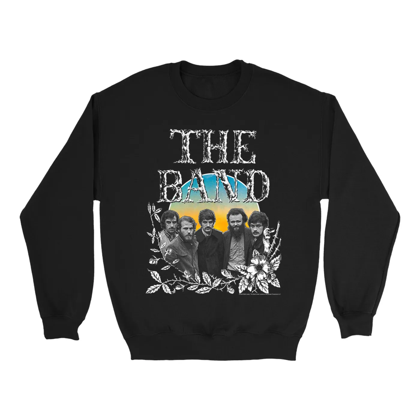 The Band Sweatshirt | Islands Album Inspired Buske Leaves Design The Band Sweatshirt