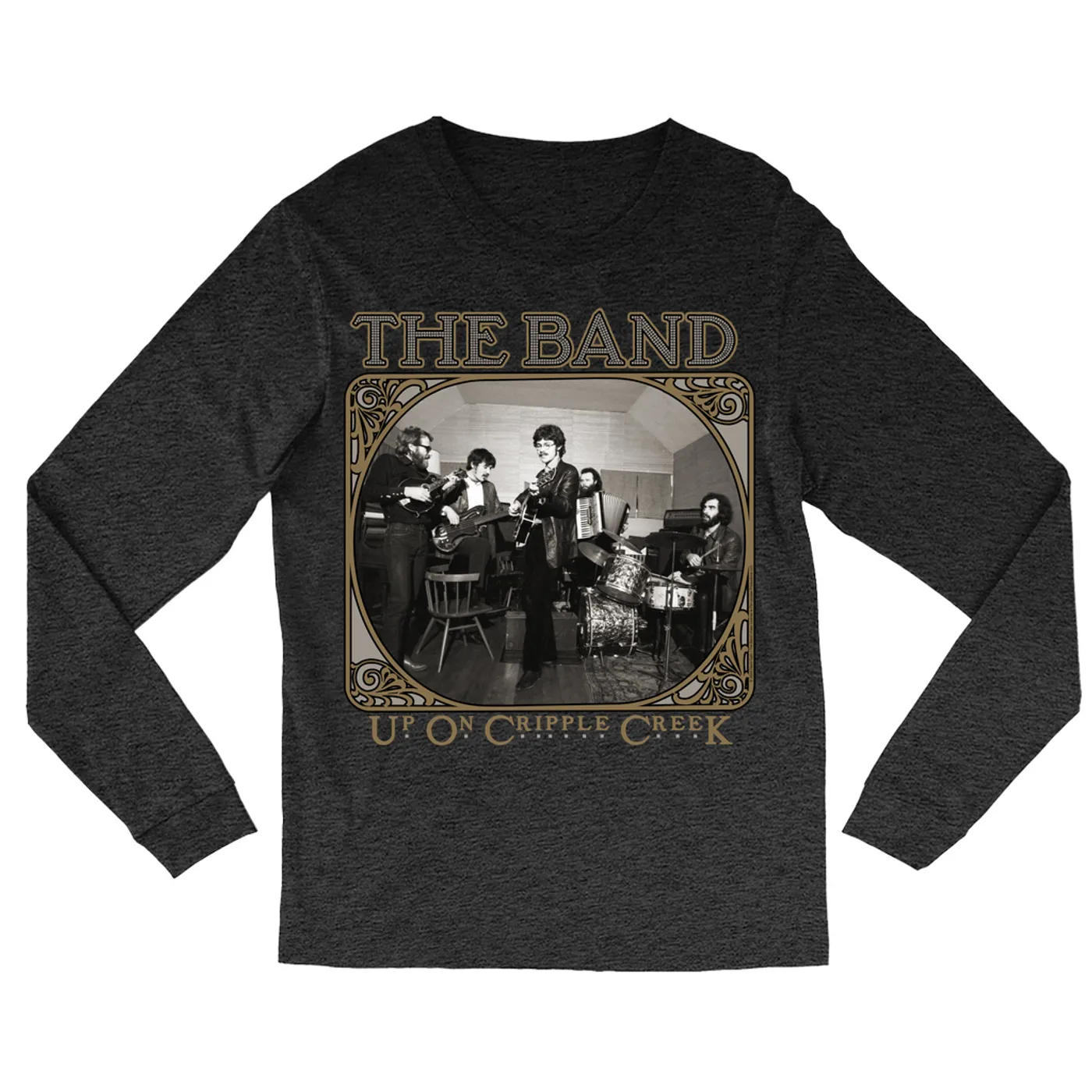The Band Long Sleeve Shirt | Vintage Up On Cripple Creek Design The Band Shirt
