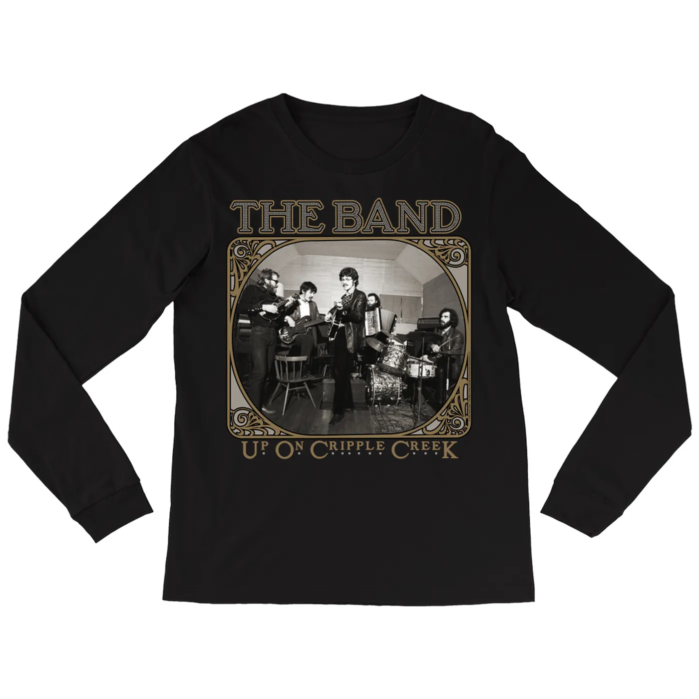 The Band Long Sleeve Shirt | Vintage Up On Cripple Creek Design The Band Shirt