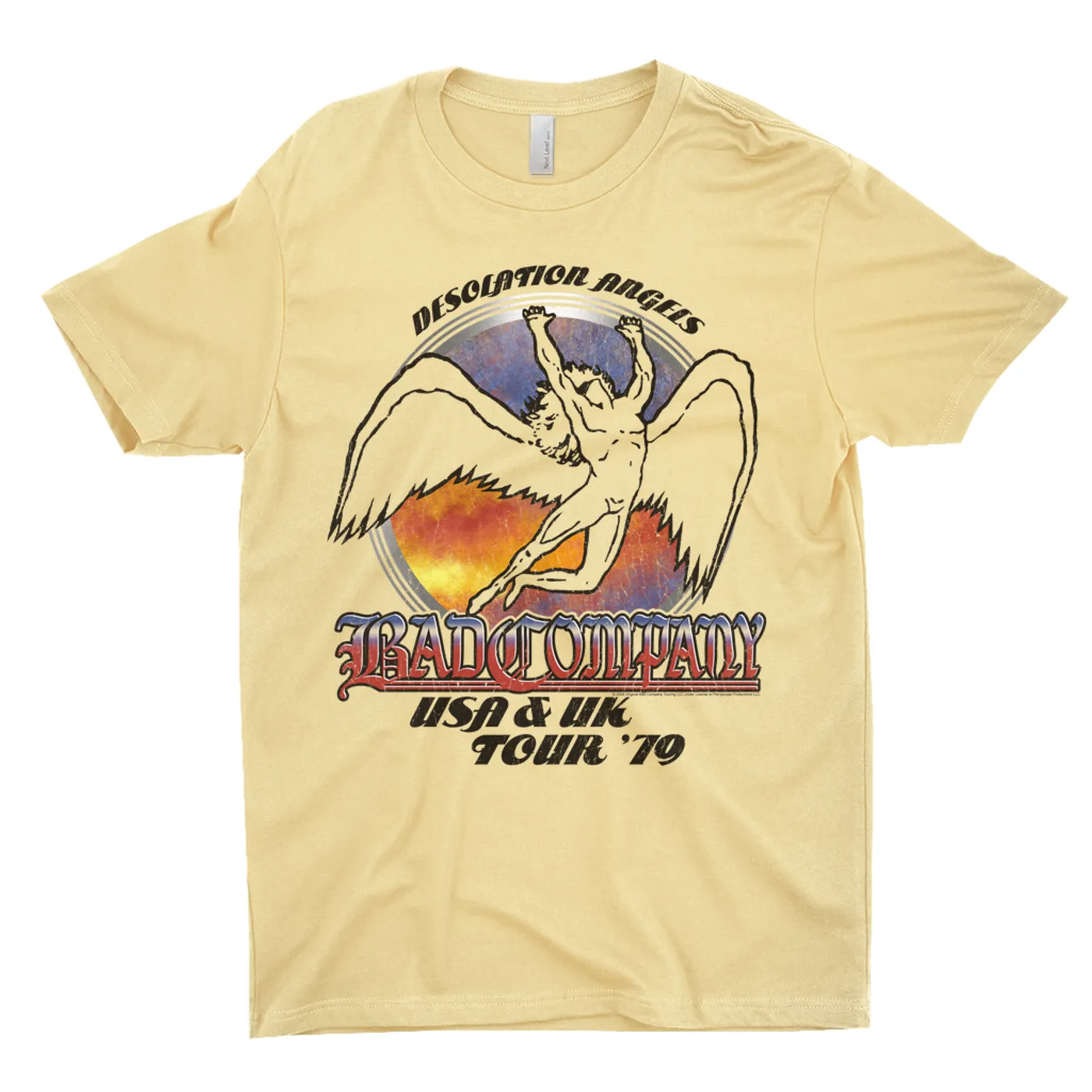 Bad Company T-Shirt | Desolation Angels US & UK '79 Tour (Merchbar Exclusive) Bad Company Light Shirt