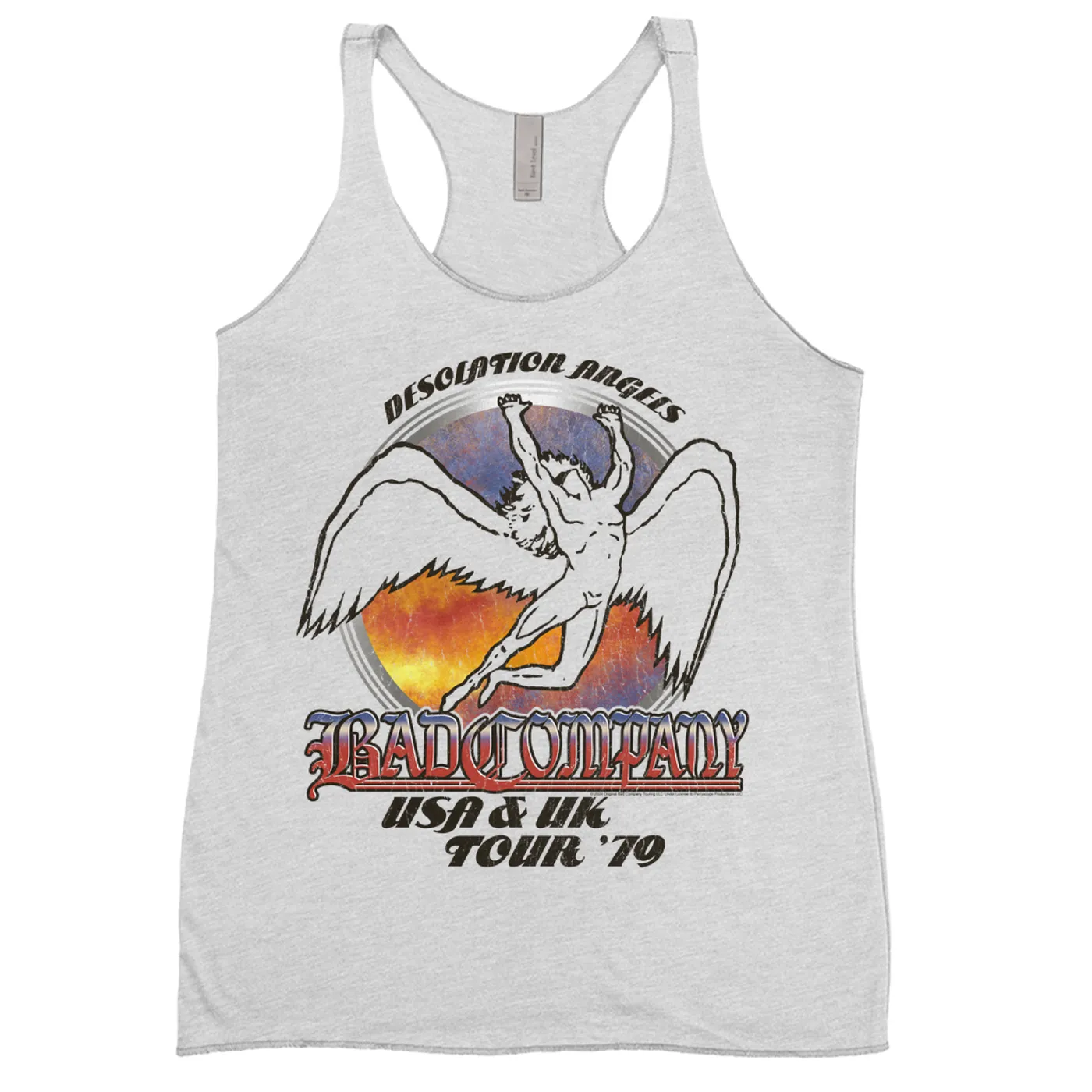 Bad Company Ladies' Tank Top | Desolation Angels US & UK '79 Tour (Merchbar Exclusive) Bad Company Shirt