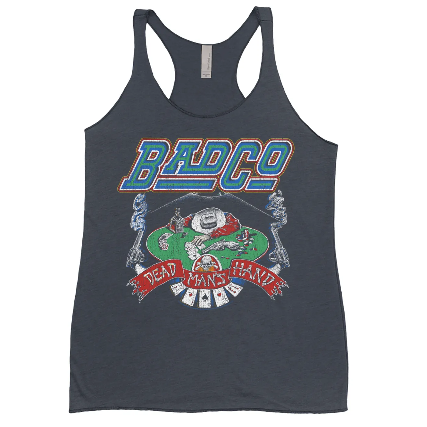 Bad Company Ladies' Tank Top | Dead Man's Hand Bad Company Shirt