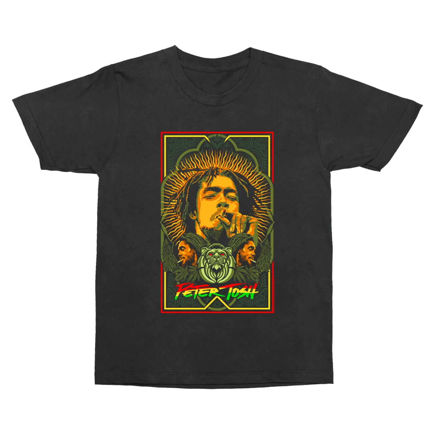 Bob Marley - T-Shirt - Bob Marley (Black) (Bolur) Bob Marley - T-Shirt - Bob Marley (Black) (Bolur)
