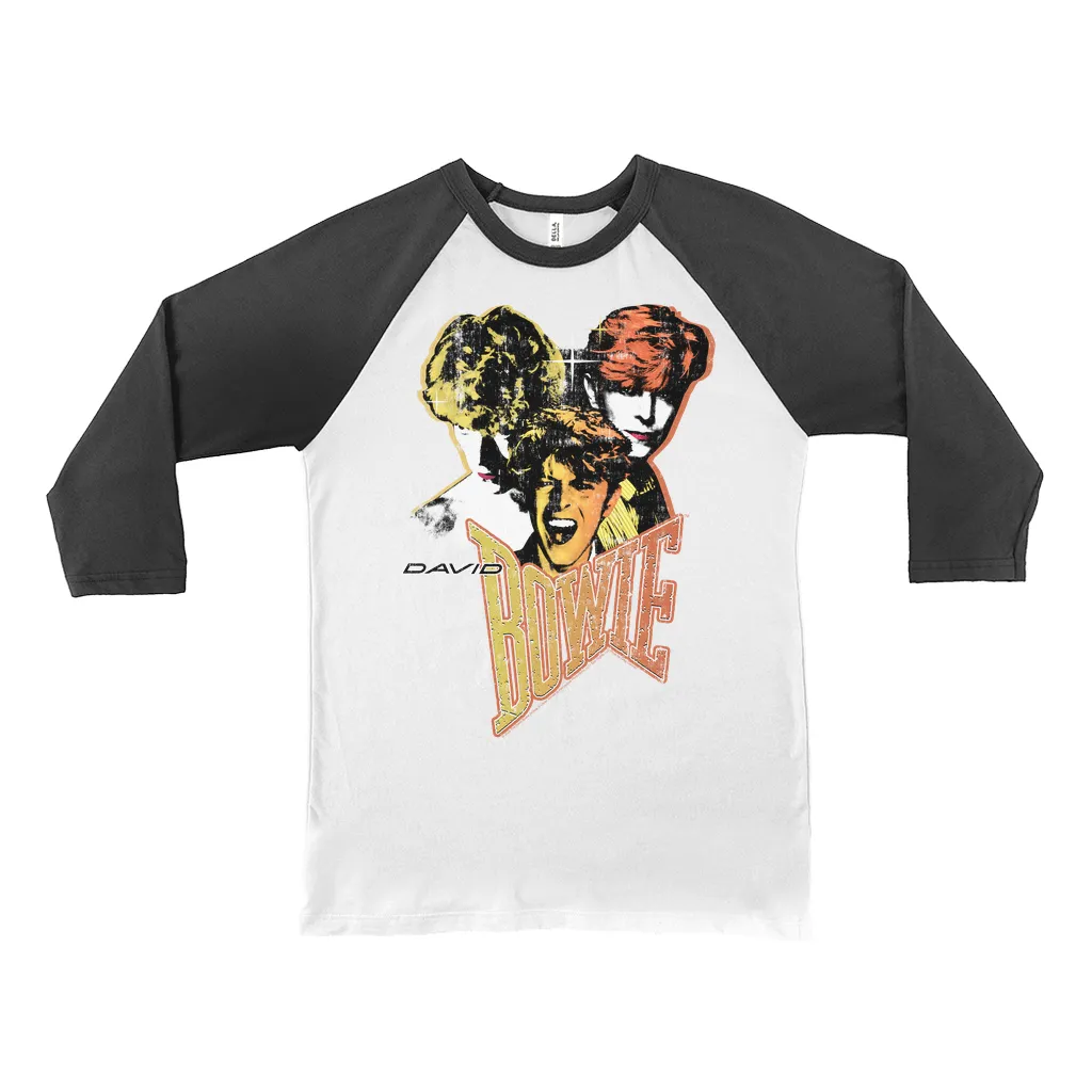 3/4 Sleeve Baseball Tee | Let's Dance Era Collage Distressed (Equineop Exclusive) Shirt