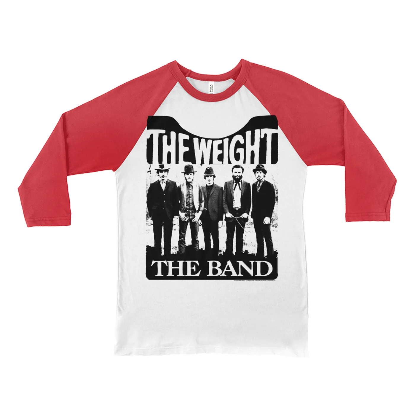 The Band 3/4 Sleeve Baseball Tee | The Weight Design The Band Shirt