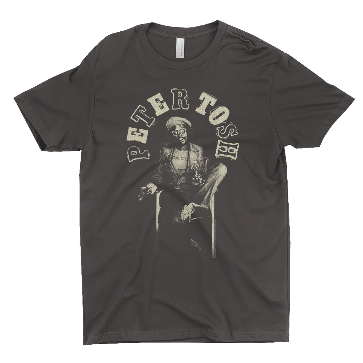 Peter Tosh T-Shirt | On The Throne Peter Tosh Dark Shirt