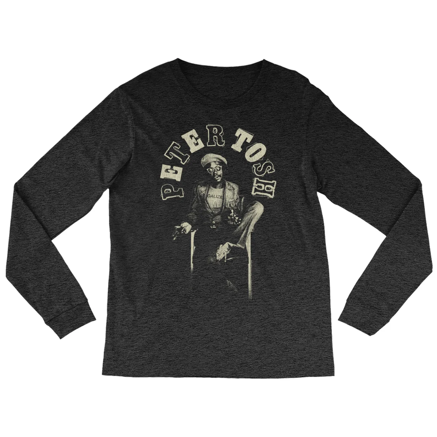 Peter Tosh Long Sleeve Shirt | On The Throne Peter Tosh Shirt