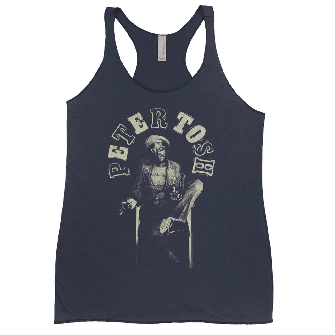 Peter Tosh Ladies' Tank Top | On The Throne Peter Tosh Shirt