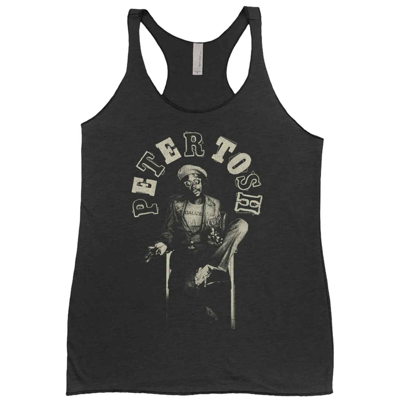 Peter Tosh Ladies' Tank Top | On The Throne Peter Tosh Shirt