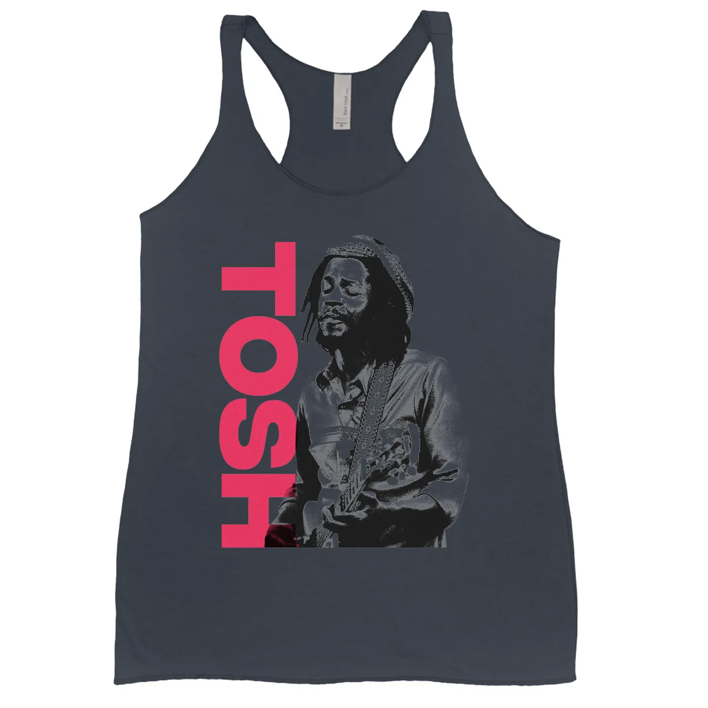 Peter Tosh Ladies' Tank Top | Bold Tosh Performing Image Peter Tosh Shirt