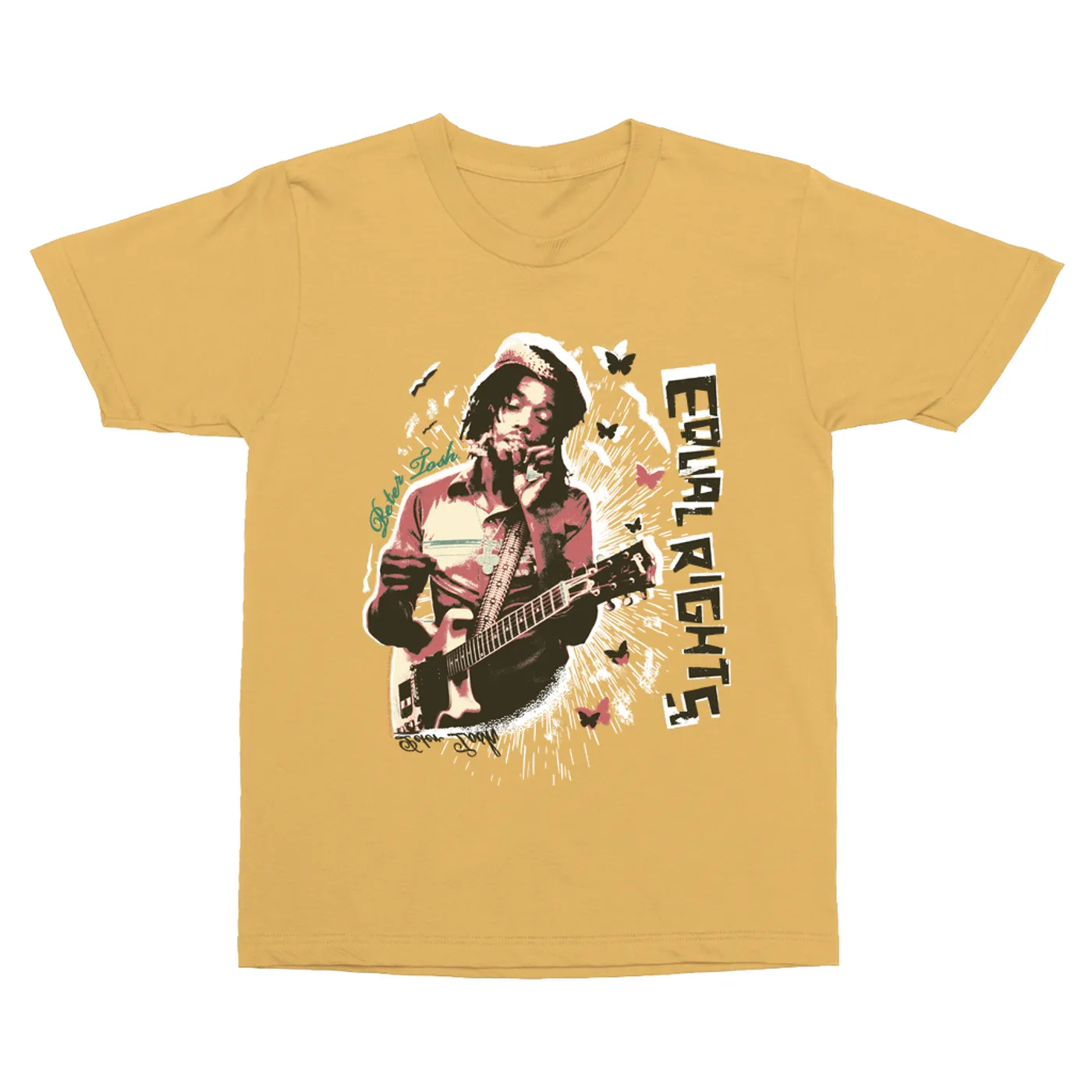 Peter Tosh T-Shirt | Naturistic Neutral Image Peter Tosh Vintage Shirt