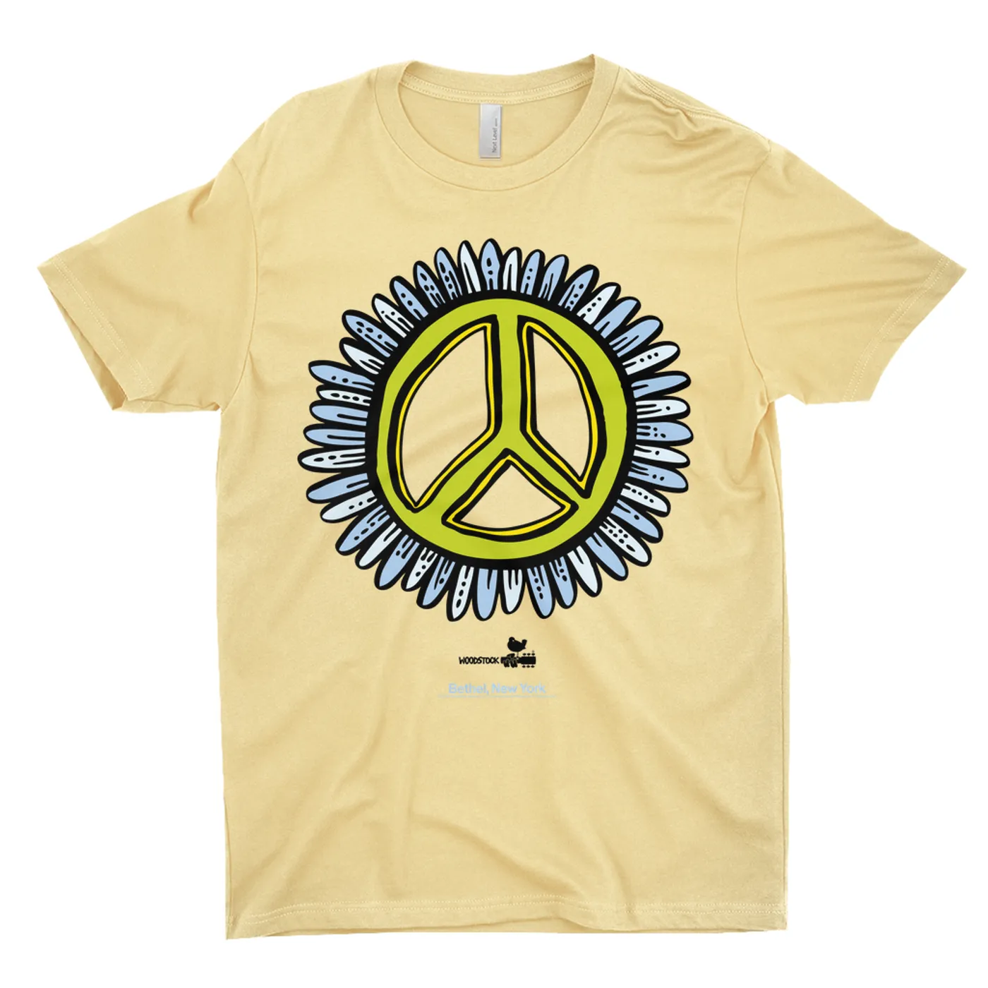 Woodstock T-Shirt | Peace Daisy Design Woodstock Light Shirt