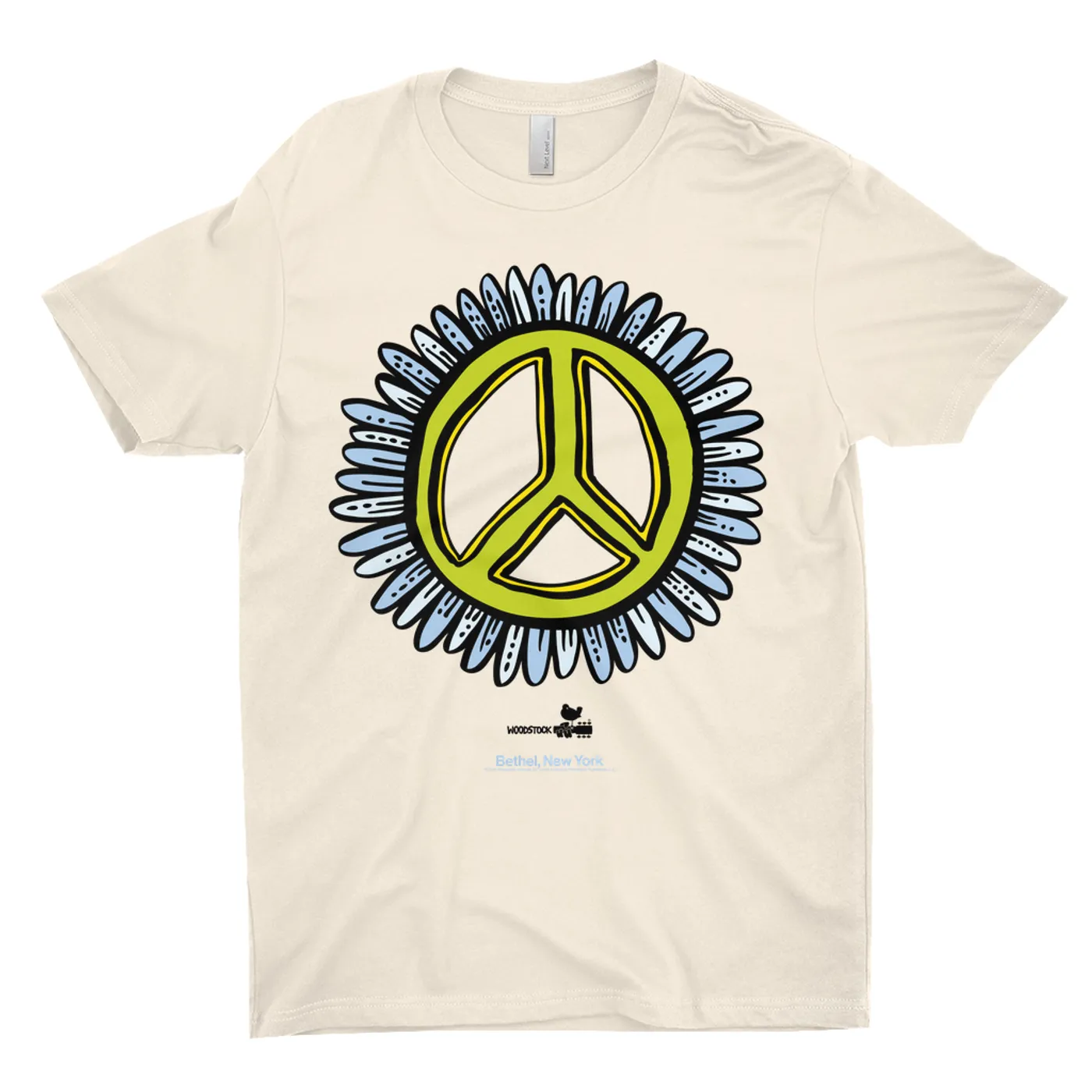 Woodstock T-Shirt | Peace Daisy Design Woodstock Light Shirt