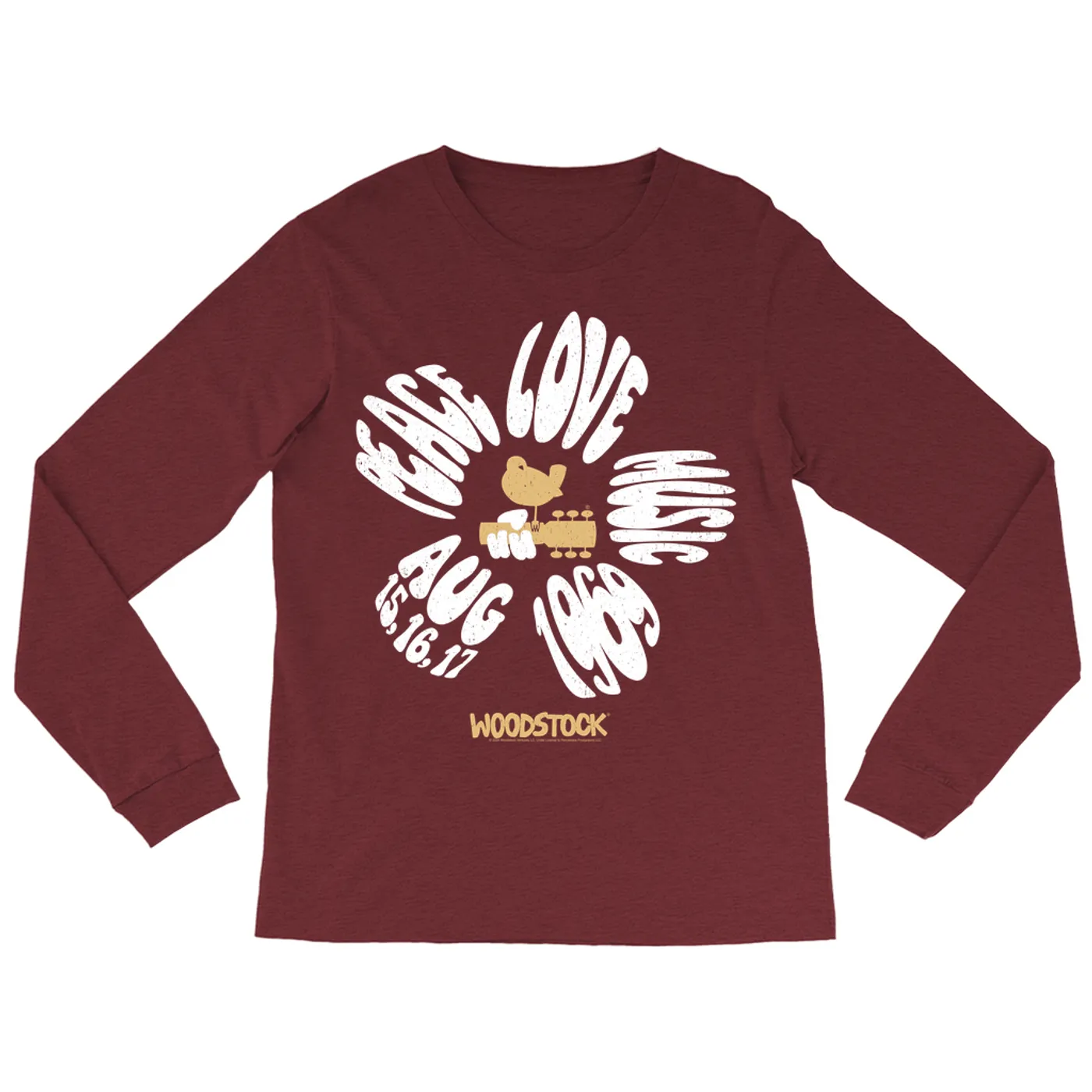 Woodstock Long Sleeve Shirt | Invite Flower Pedals Woodstock Shirt