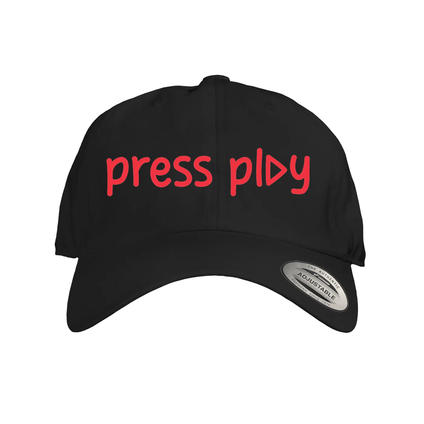 Merchbar Music Life Music Life Hat | Press Play Music Life Dad Hat