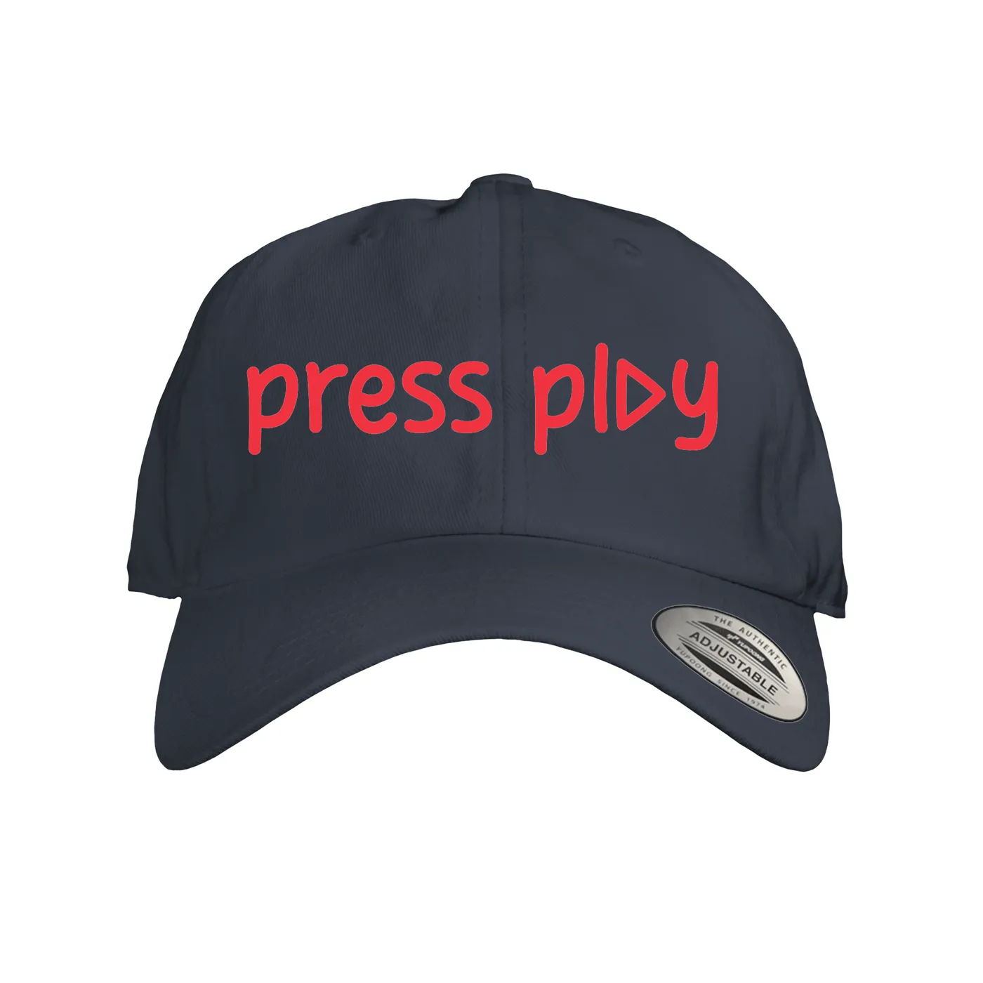 Merchbar Music Life Music Life Hat | Press Play Music Life Dad Hat