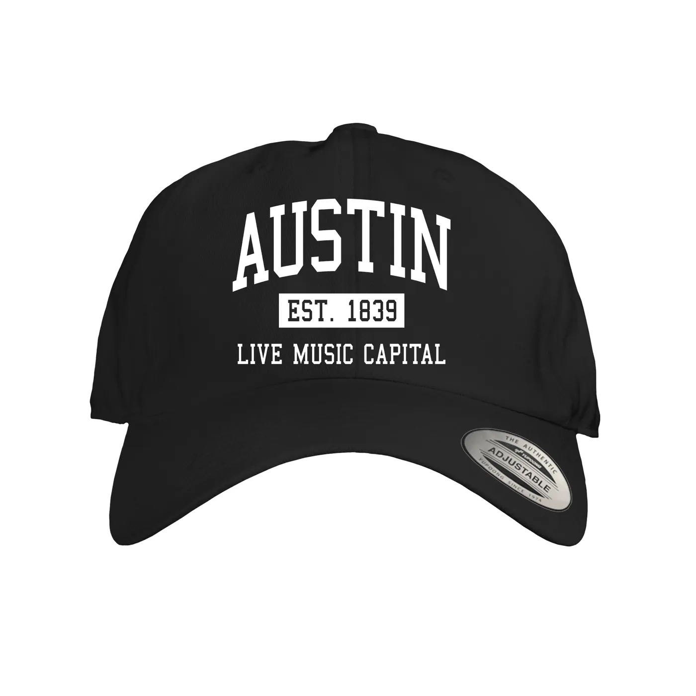 Merchbar Music Life Music Life Hat | Austin Live Music Capital Est. 1839 Music Life Dad Hat