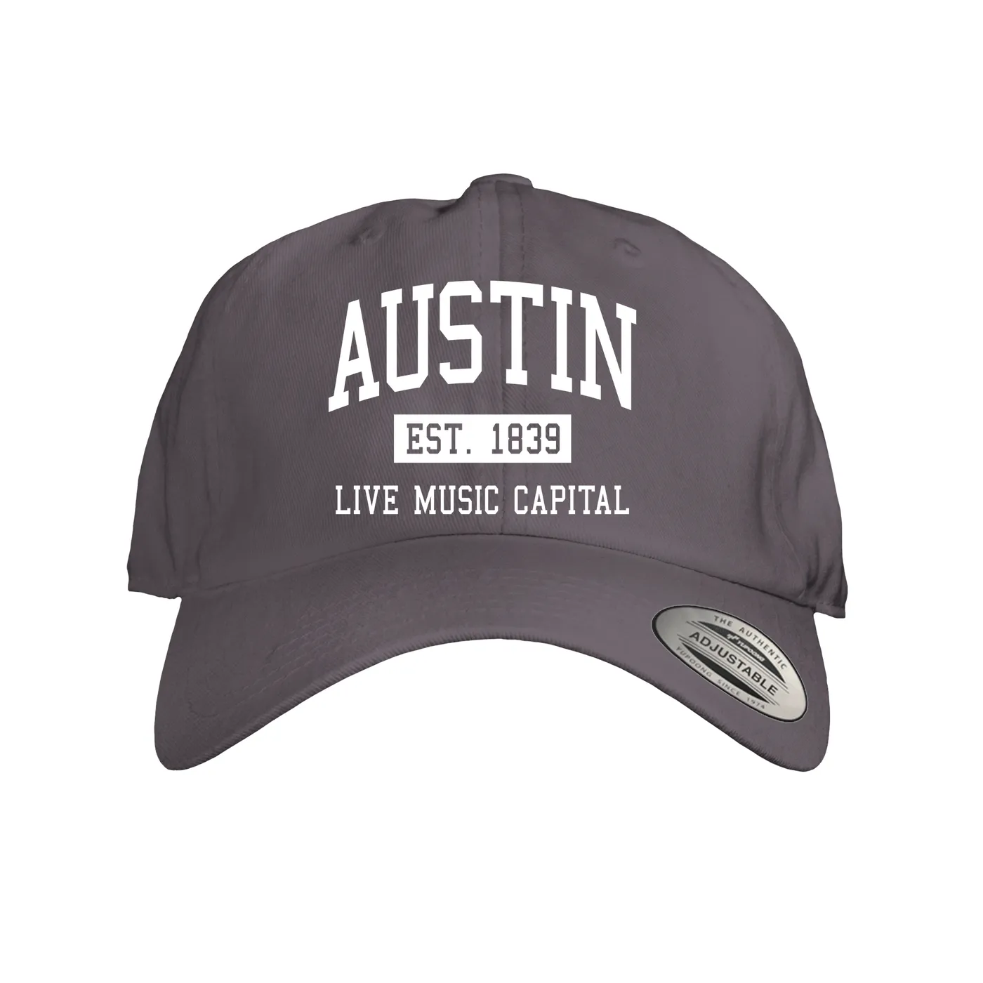 Merchbar Music Life Music Life Hat | Austin Live Music Capital Est. 1839 Music Life Dad Hat