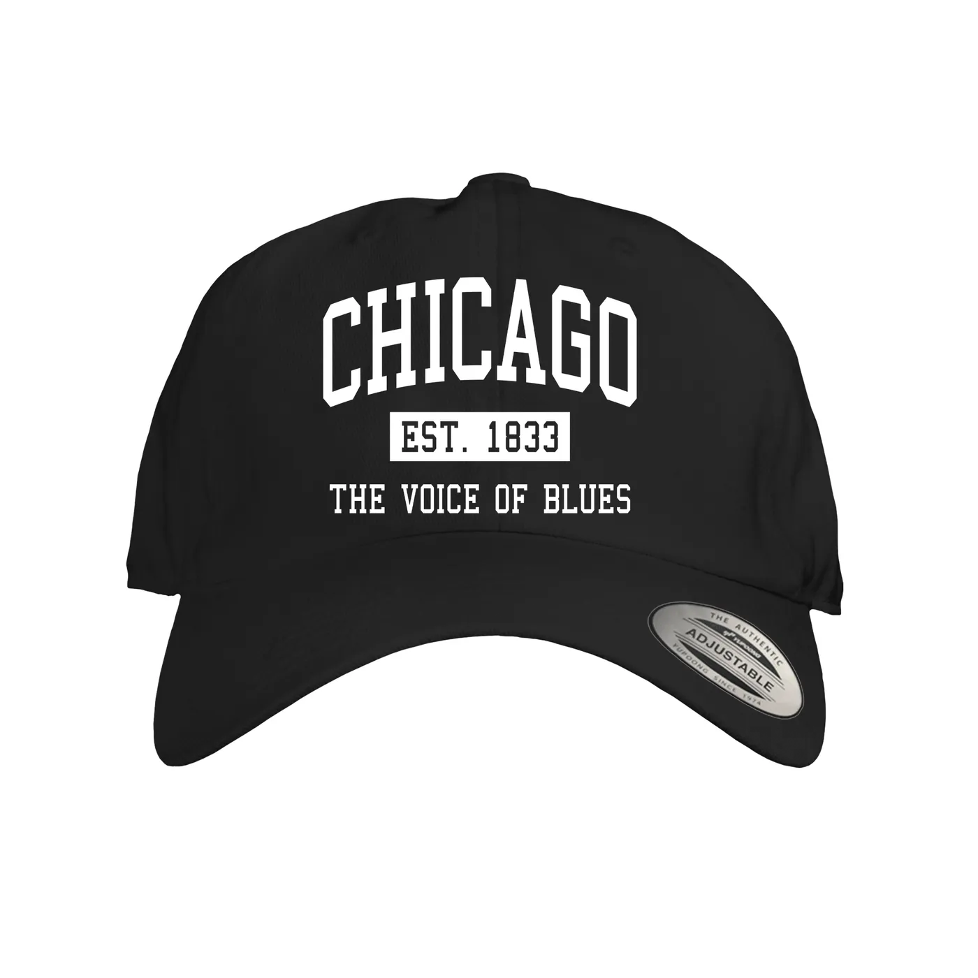 Merchbar Music Life Music Life Hat | Chicago Voice of Blues Est. 1833 Music Life Dad Hat