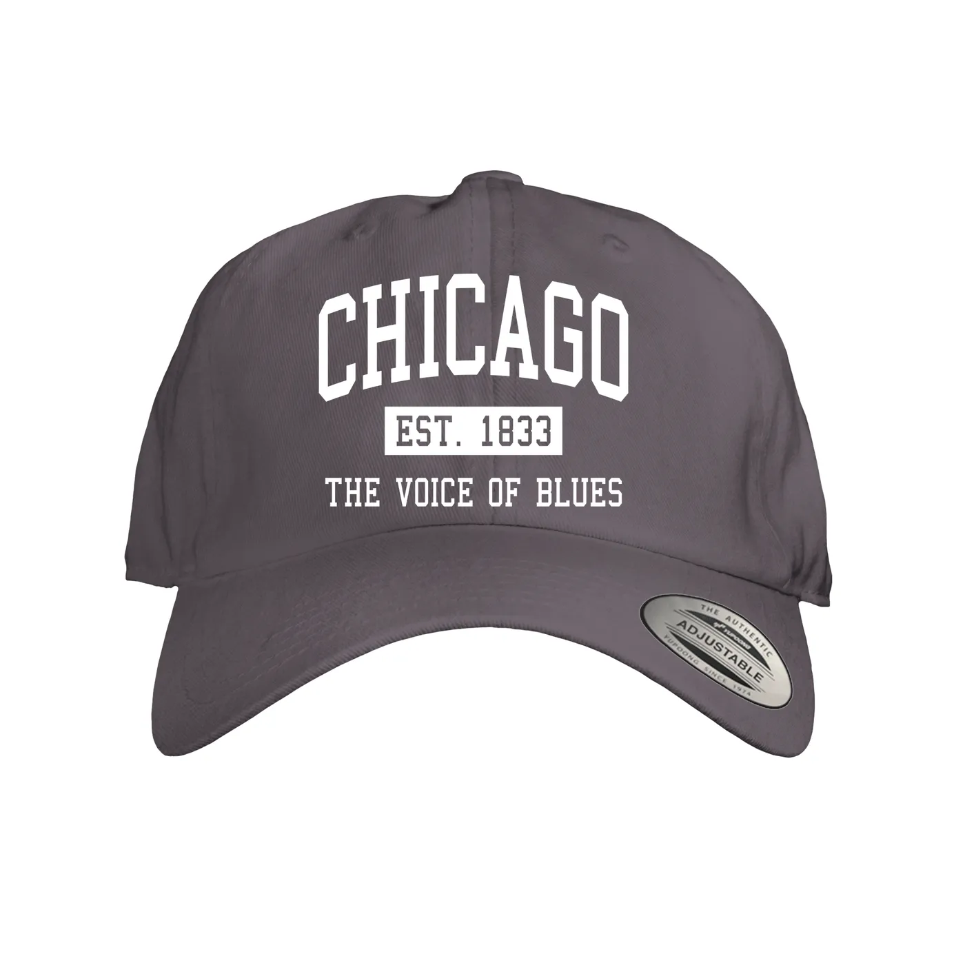 Merchbar Music Life Music Life Hat | Chicago Voice of Blues Est. 1833 Music Life Dad Hat