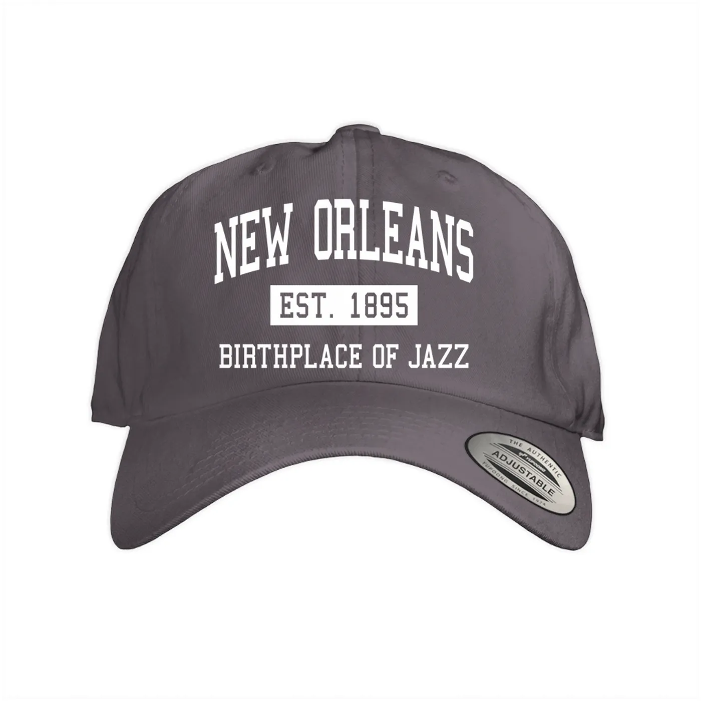 Merchbar Music Life Music Life Hat | New Orleans Birthplace of Jazz Est. 1895 Music Life Dad Hat
