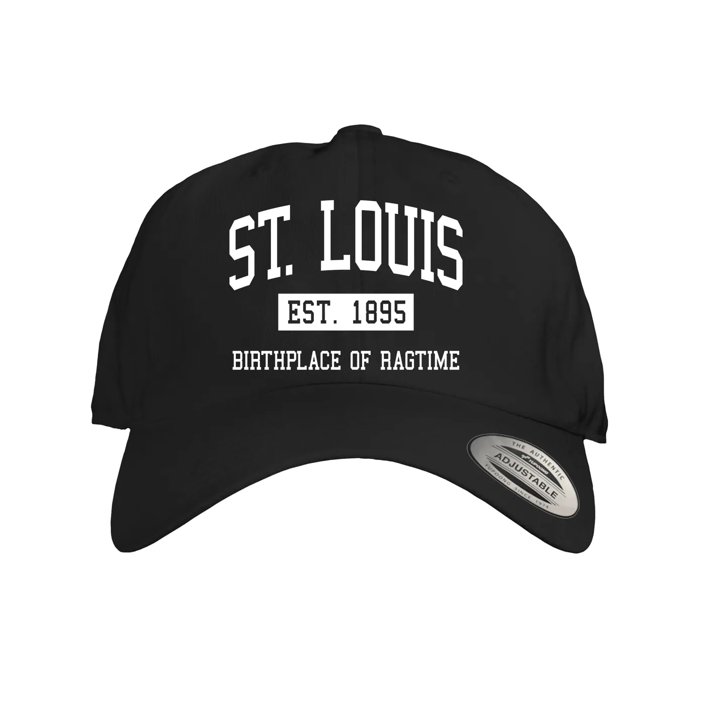 Merchbar Music Life Music Life Hat | St. Louis Birthplace of Ragtime Est. 1895 Music Life Dad Hat