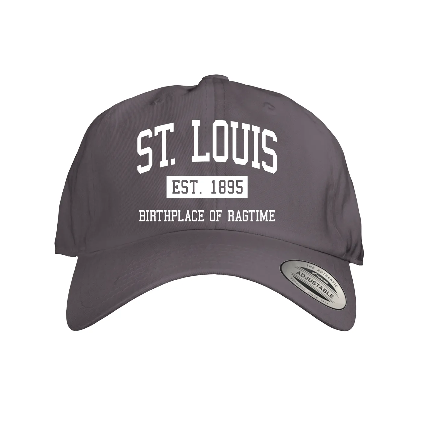 Merchbar Music Life Music Life Hat | St. Louis Birthplace of Ragtime Est. 1895 Music Life Dad Hat