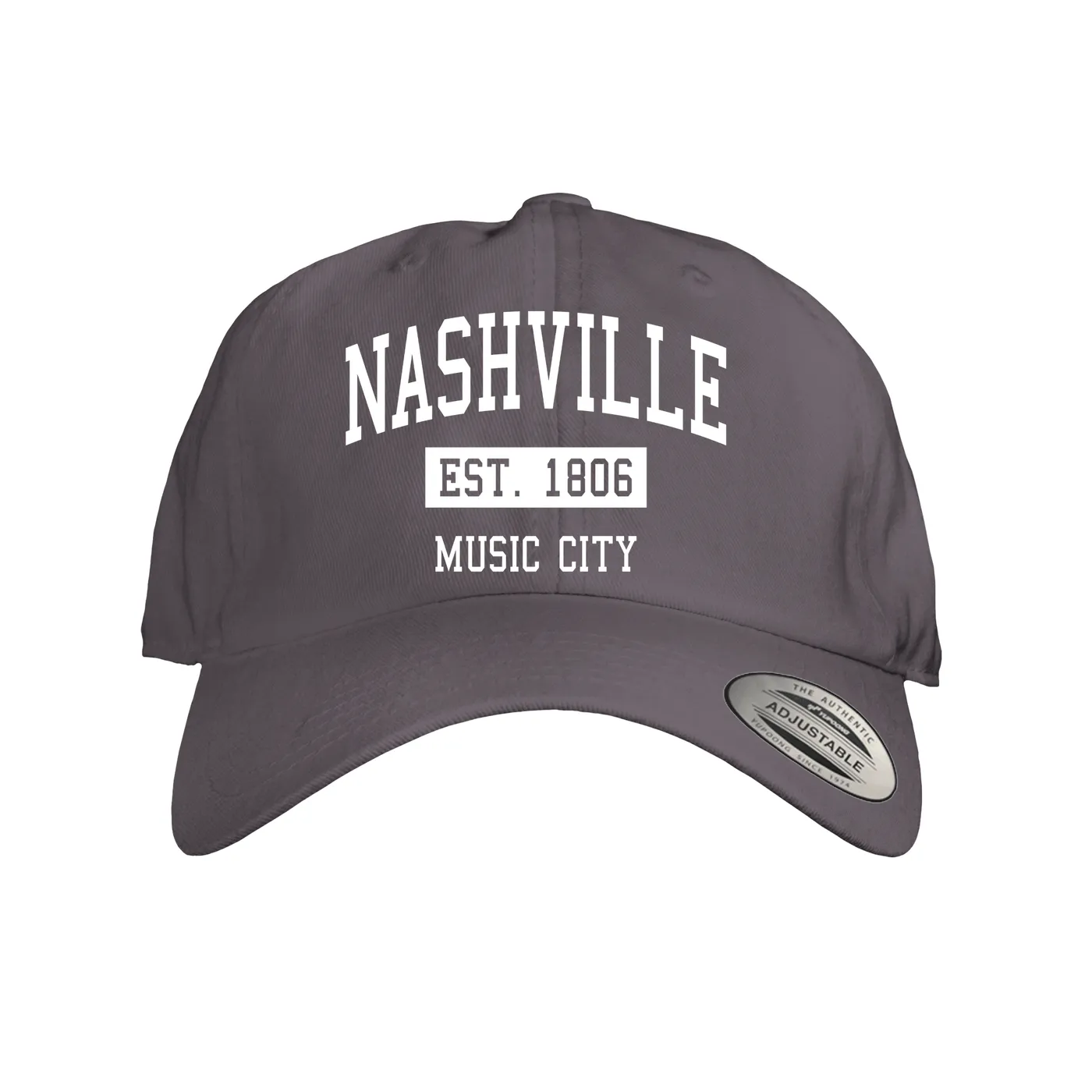 Merchbar Music Life Music Life Hat | Nashville Music City Est. 1806 Music Life Dad Hat